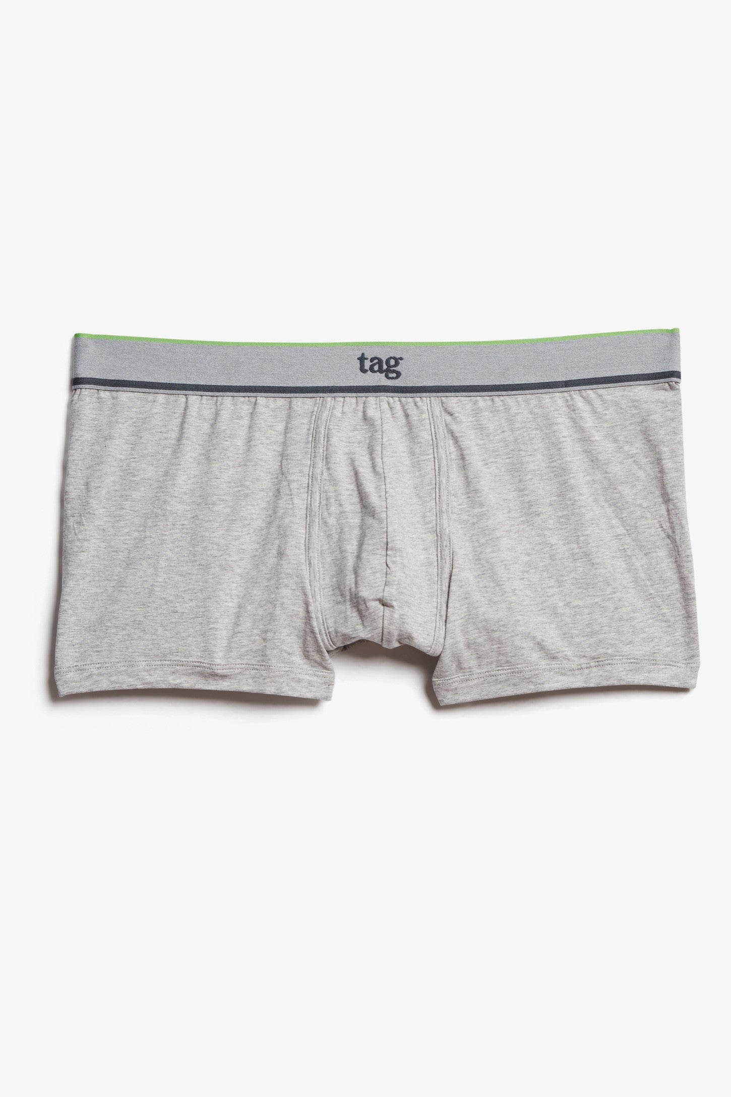 Caleçon court en coton- Homme && MIX GRIS CLAIR