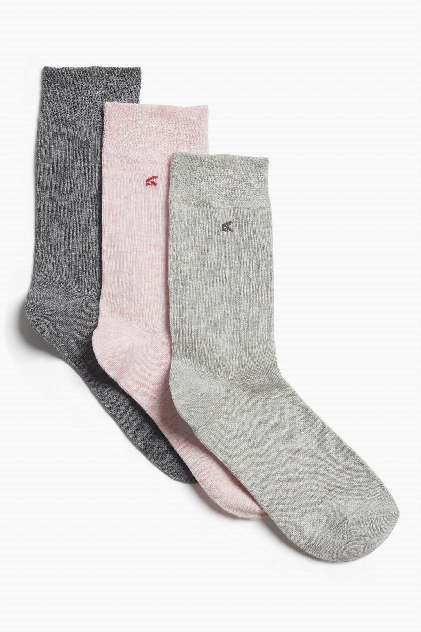 Lot de 3 paires de chaussettes en bambou - Femme && COULEUR 4
