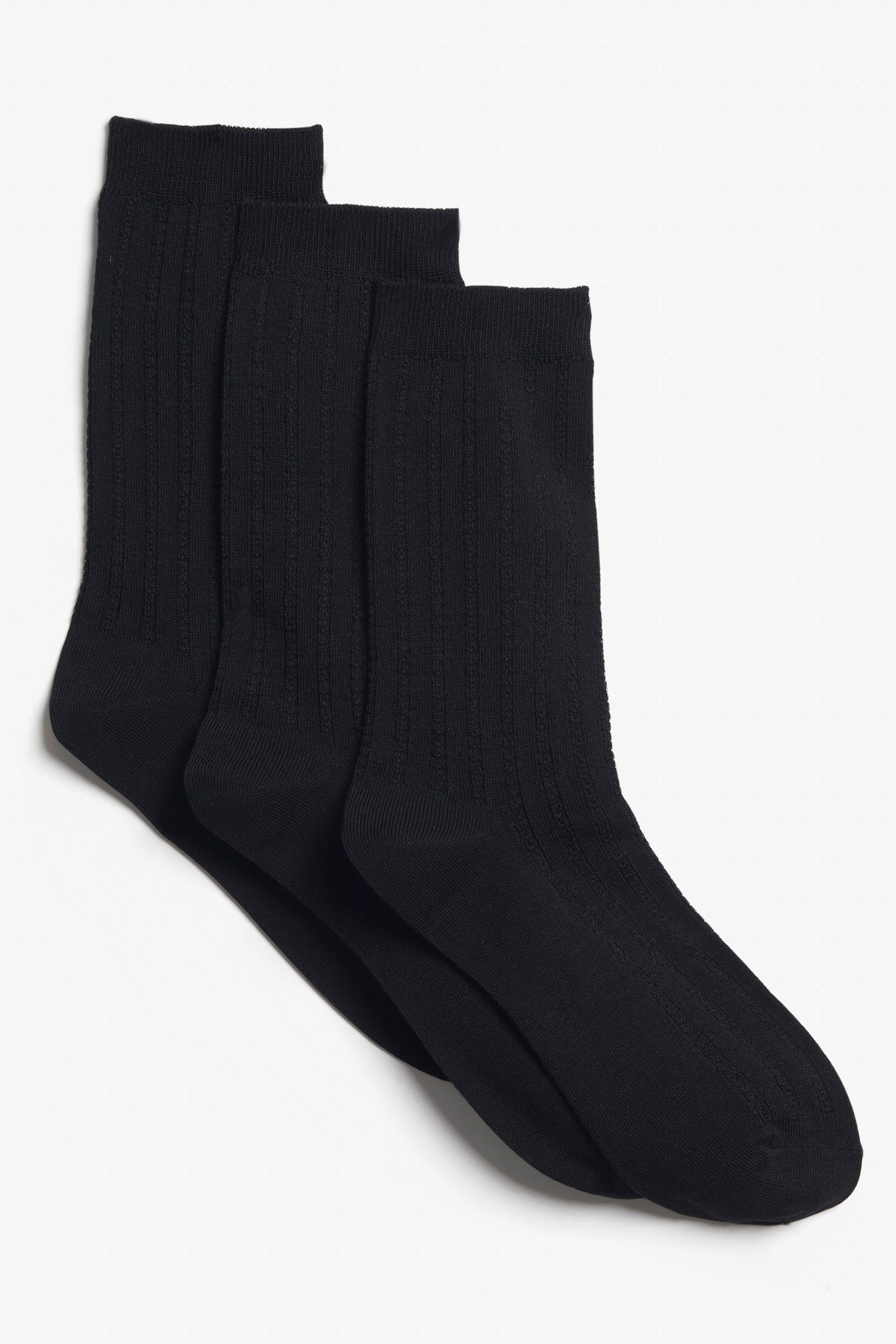 Lot de 3 paires de chaussettes en bambou - Femme && COULEUR 1