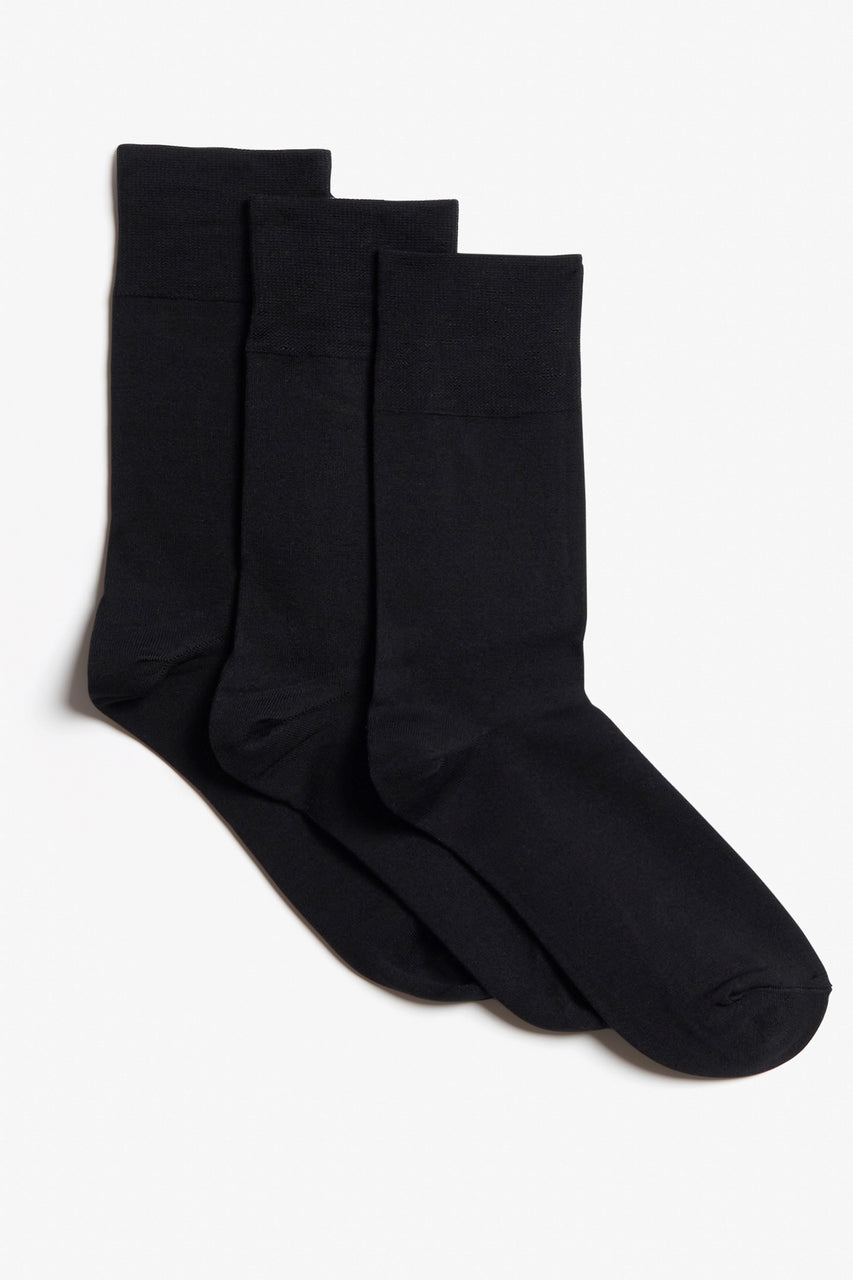 Lot de 3 paires de chaussettes thermiques - Noir - FEMME
