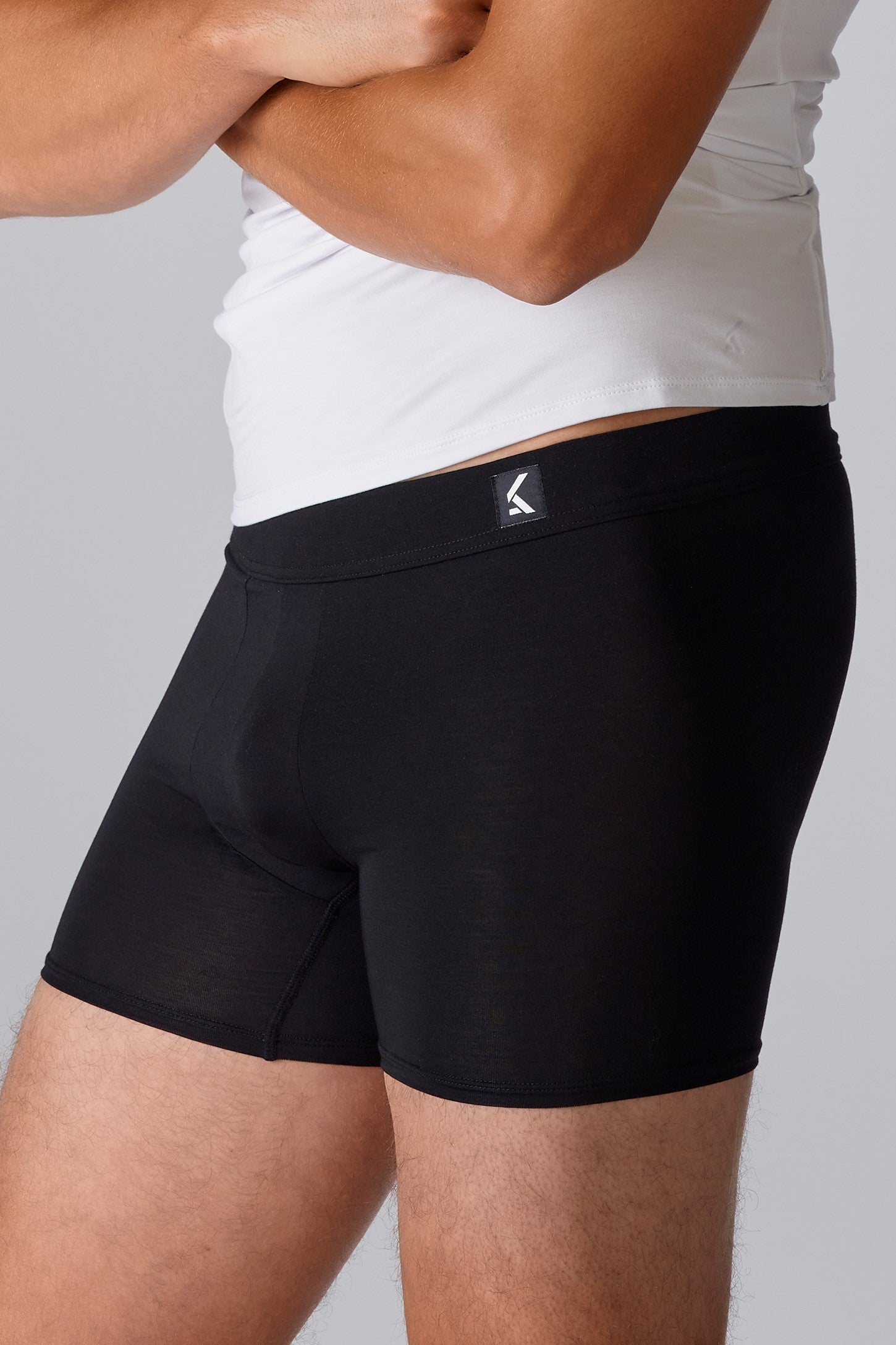 Caleçon long - Homme && NOIR