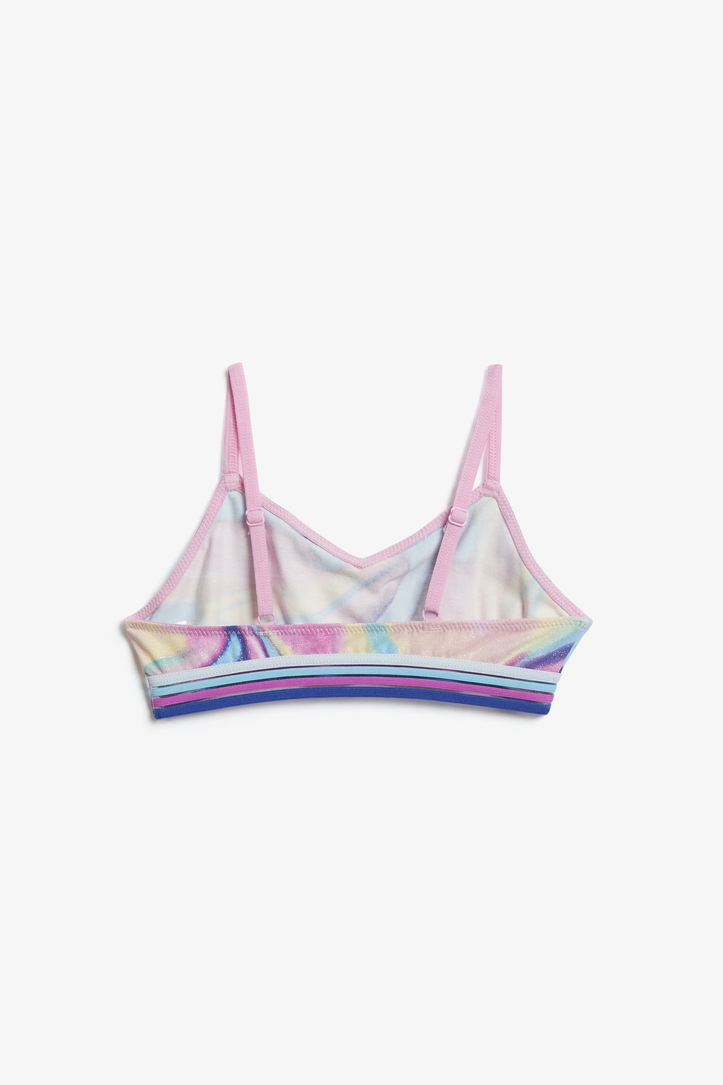 Bralette arc-en-ciel - Ado fille && JAUNE PALE