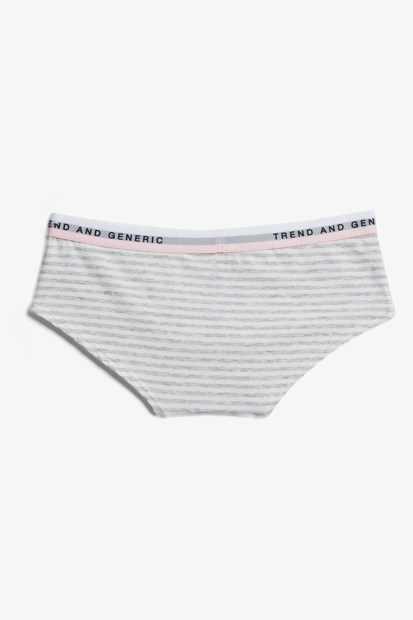 Culotte aux hanches en coton, 3/25$ - Ado fille && BLANC/GRIS
