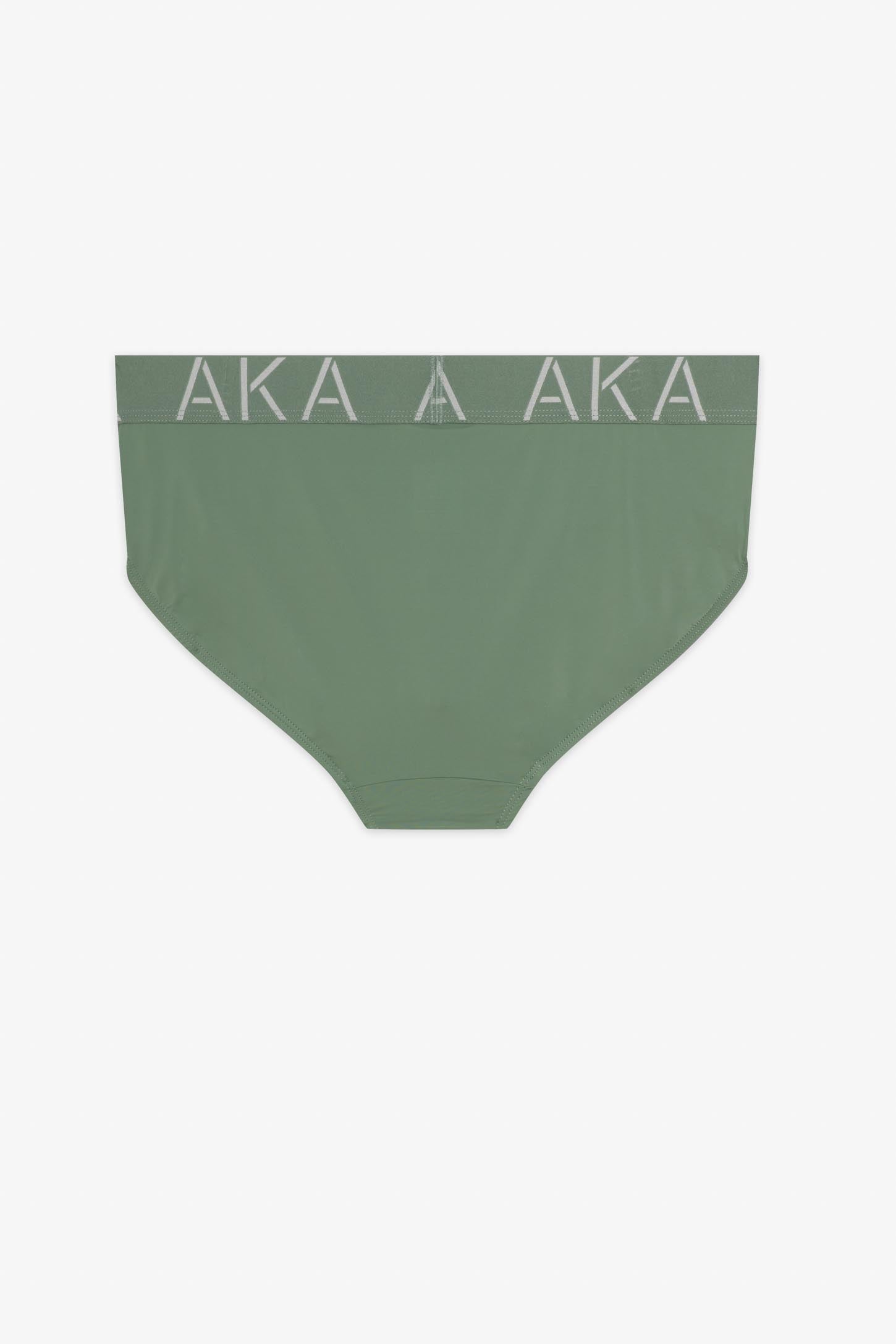 Slip en microfibre - Homme && SAUGE
