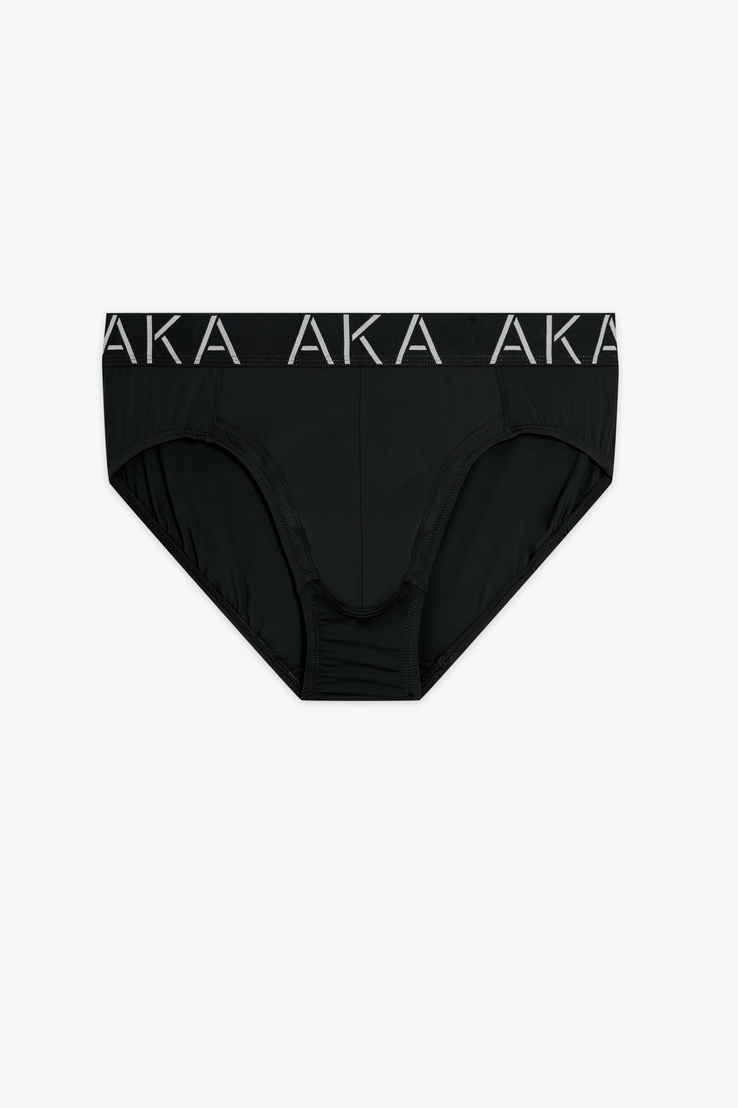 Slip en microfibre - Homme && NOIR