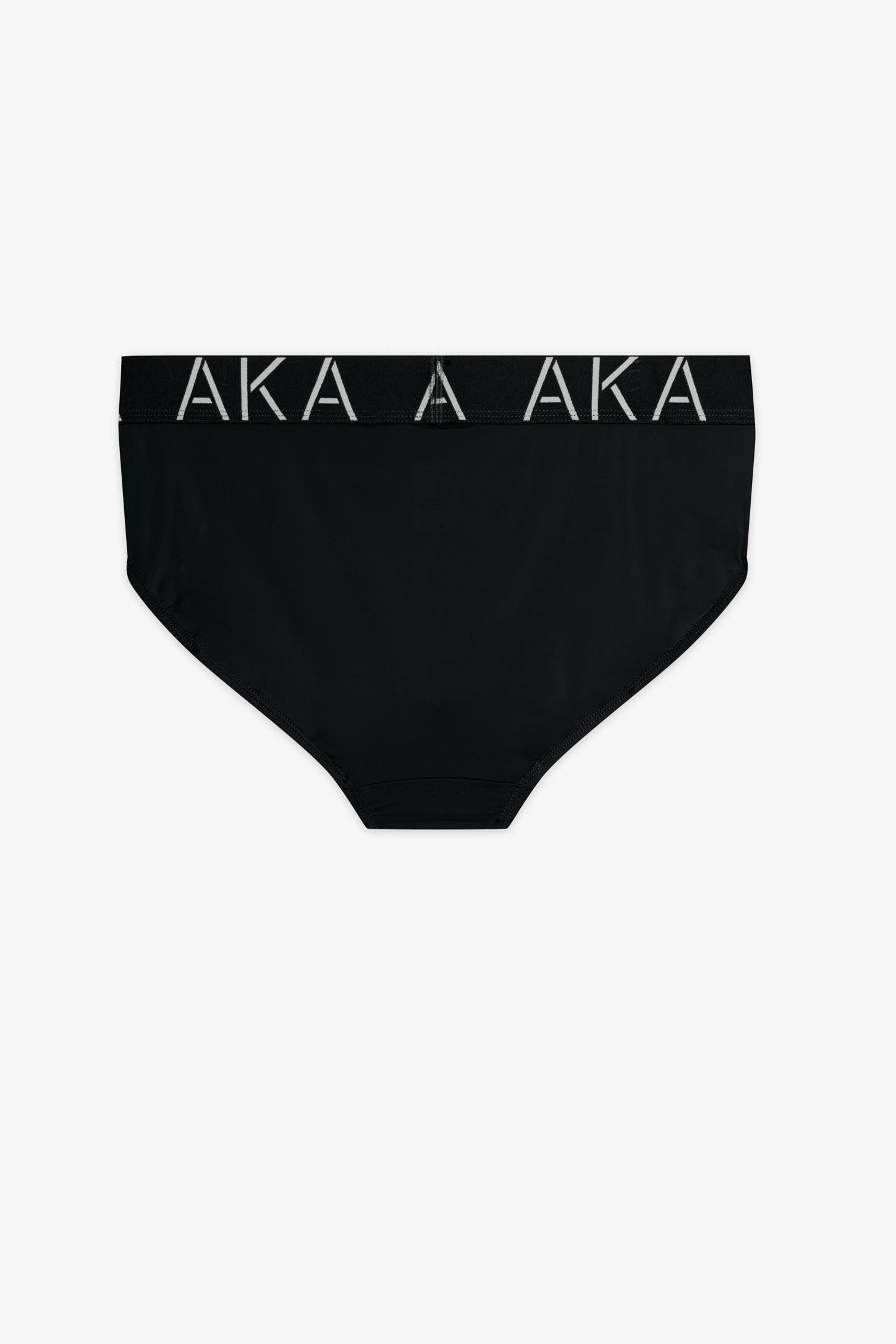 Slip en microfibre - Homme && NOIR