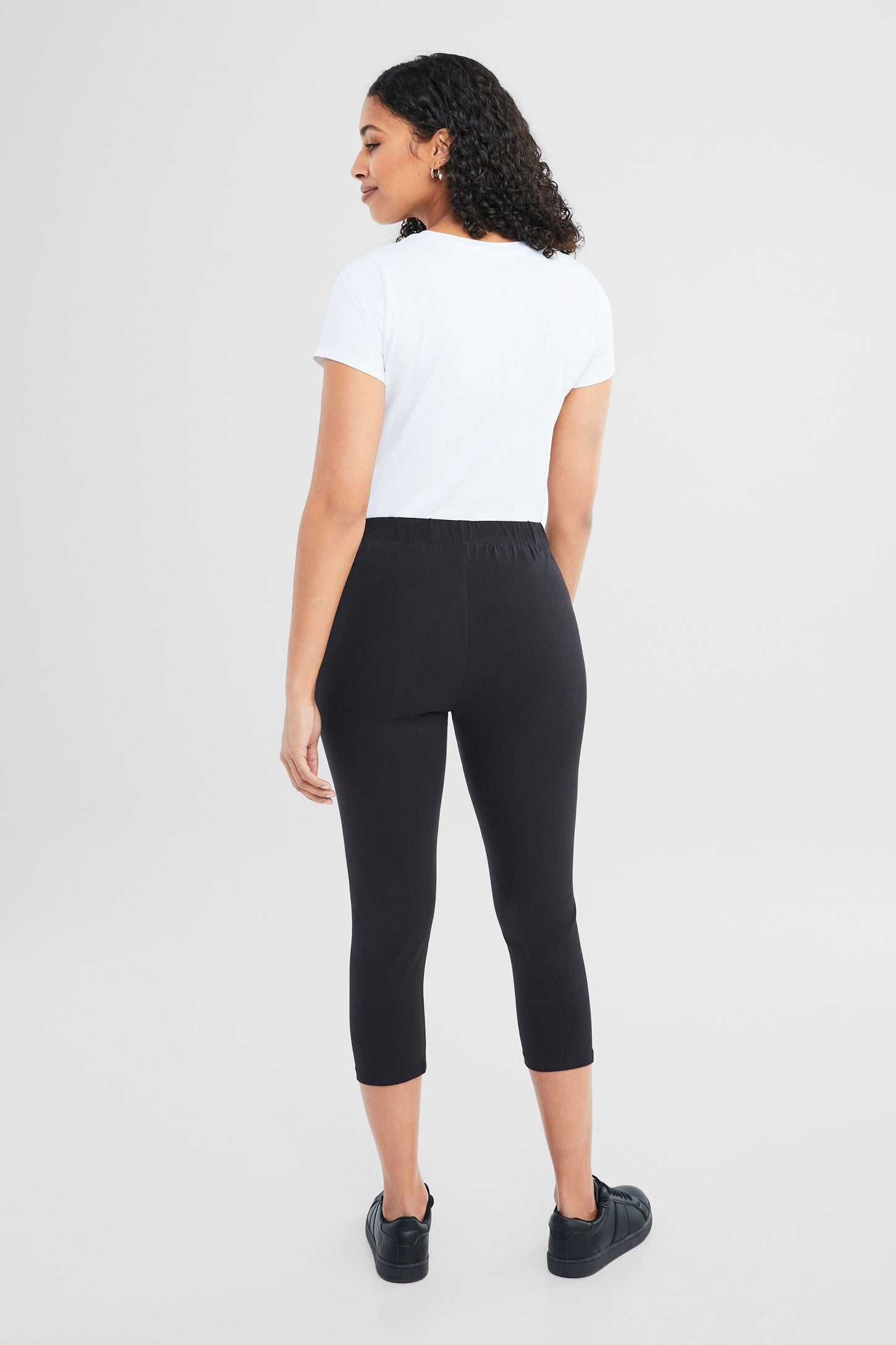 Legging 3/4 - Femme && NOIR