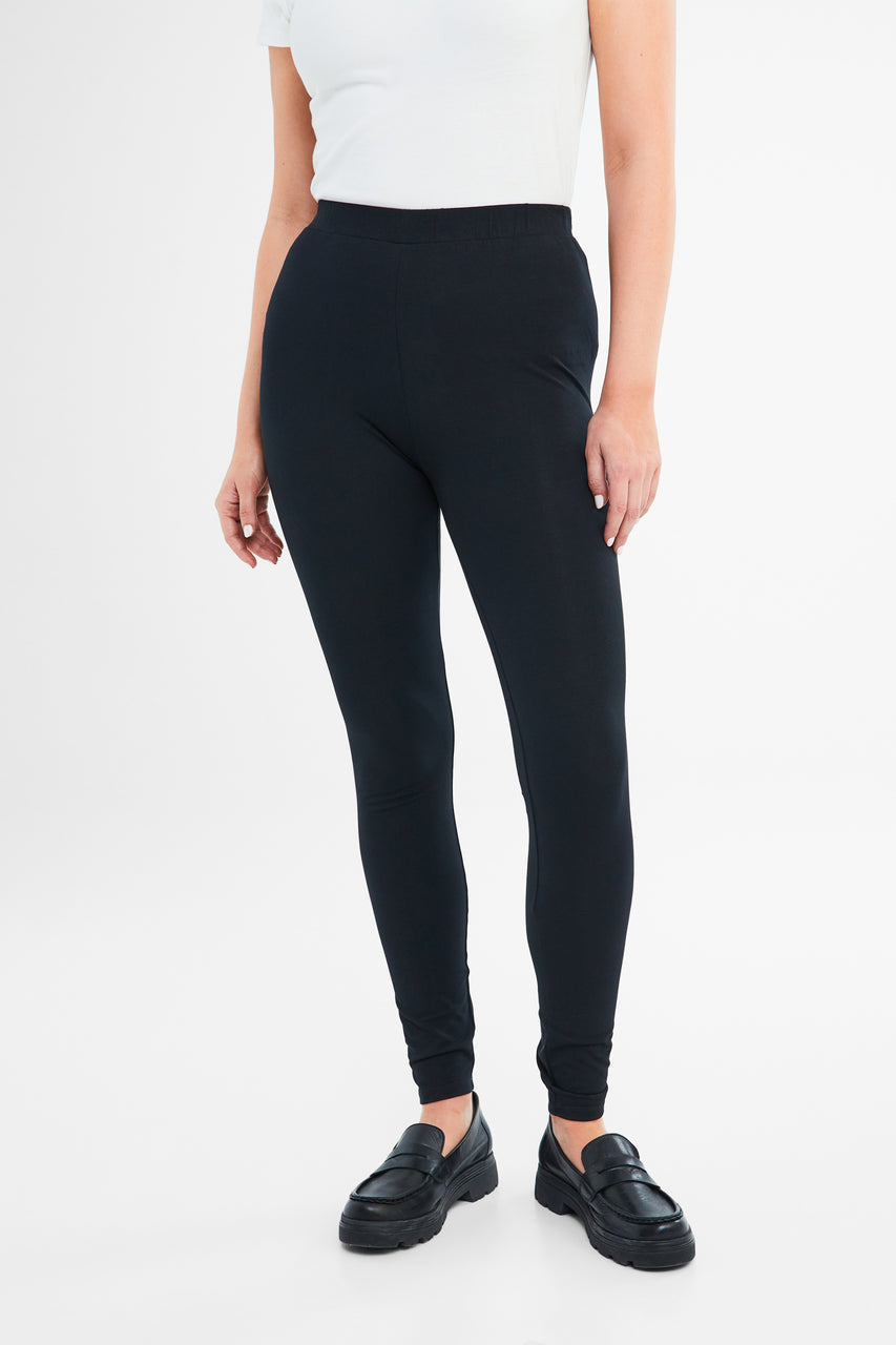 Coton Uni Legging Coton Noir Legging De Grossesse été En Coton