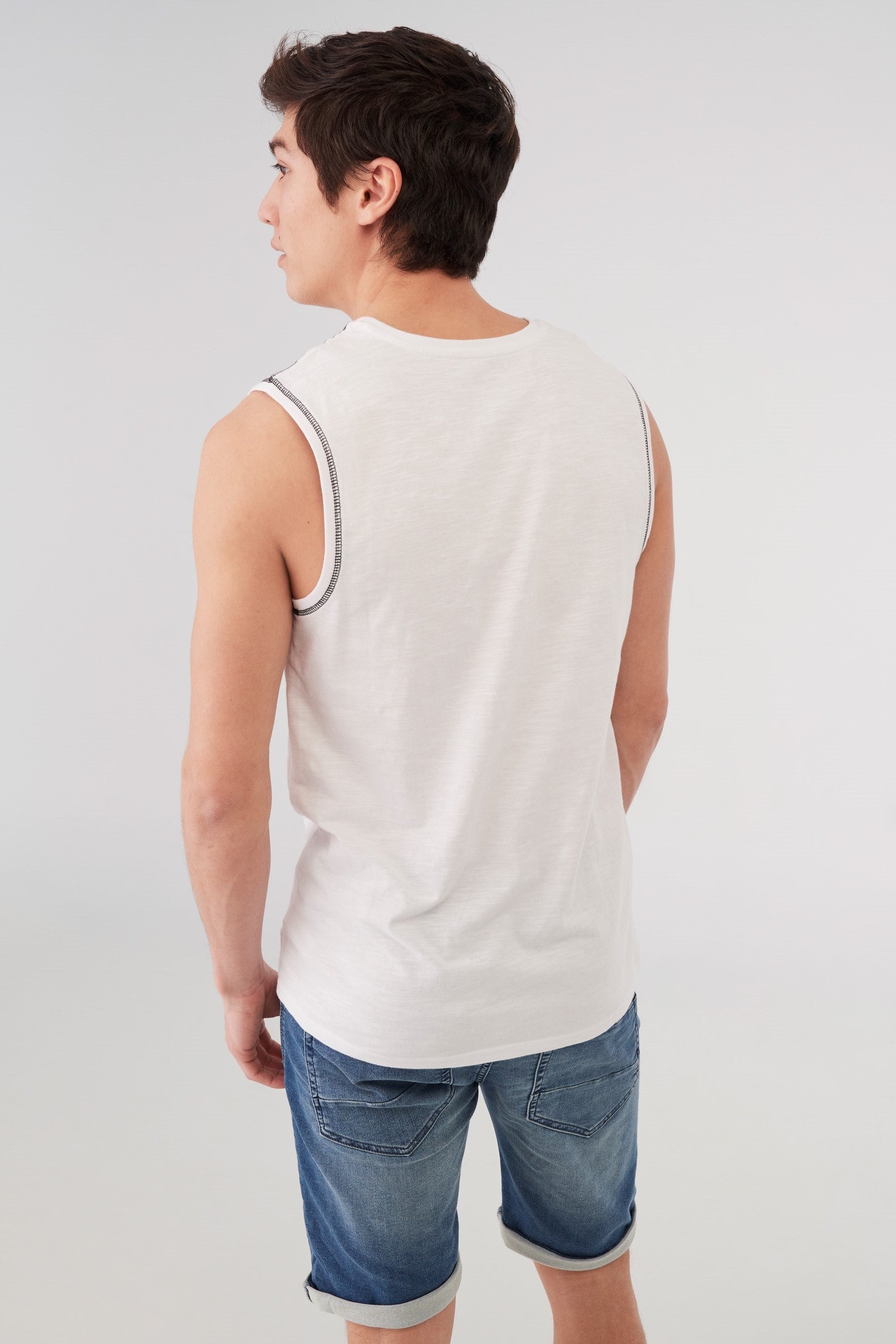 Camisole - Homme && BLANC