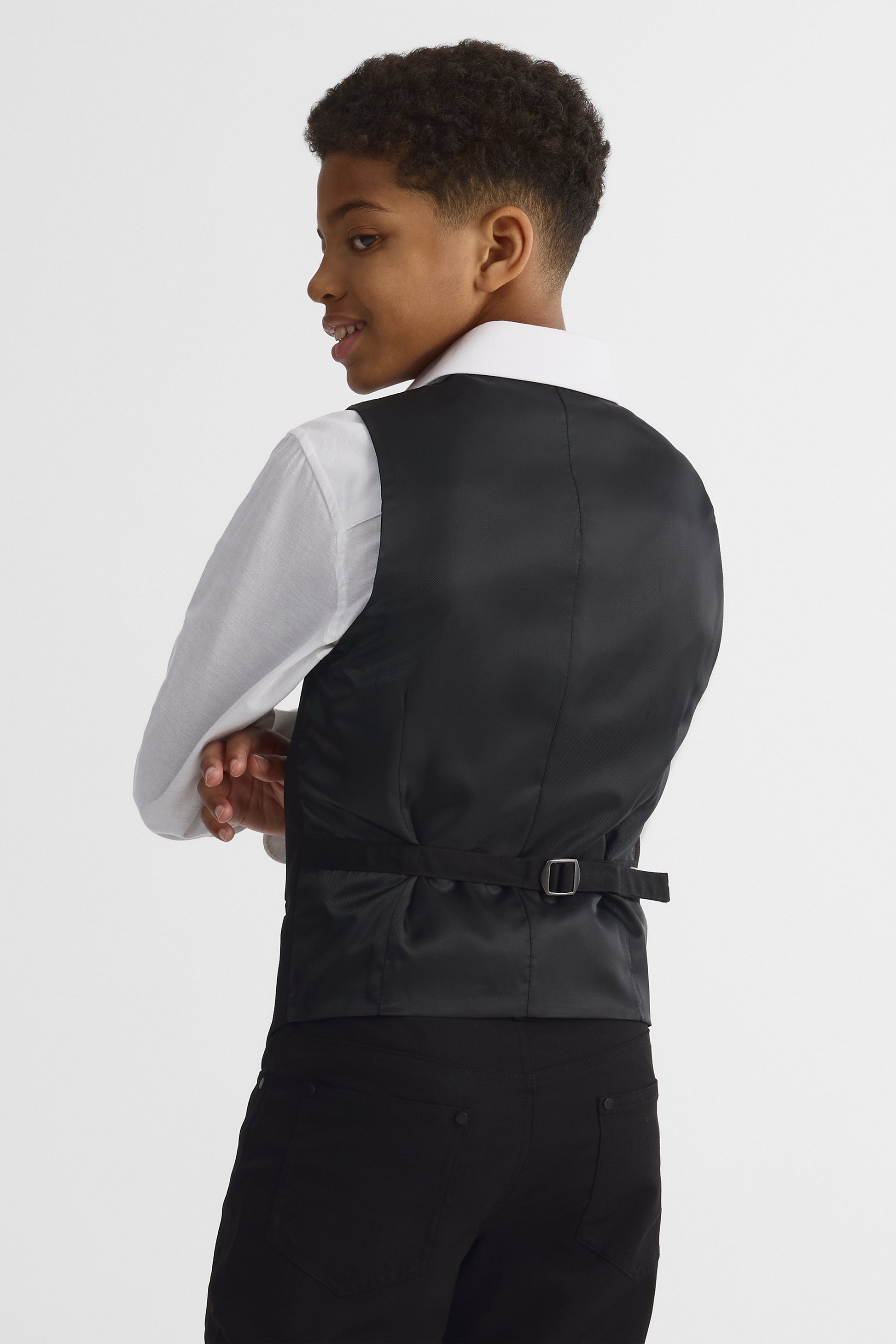 Veste sans manches habillé - Ado garçon && NOIR