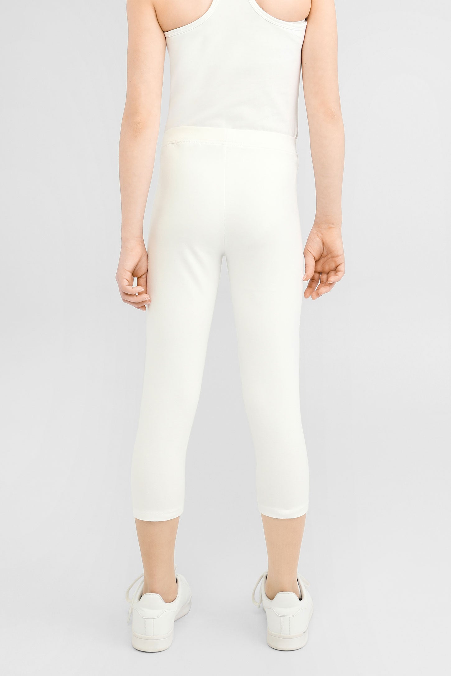 Legging bermuda, 2/25$ - Ado fille && BLANC
