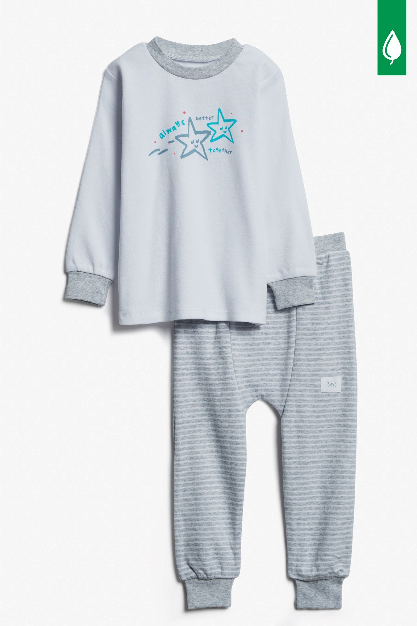 Pyjama 2 pièces coton bio - Bébé && COULEUR 1