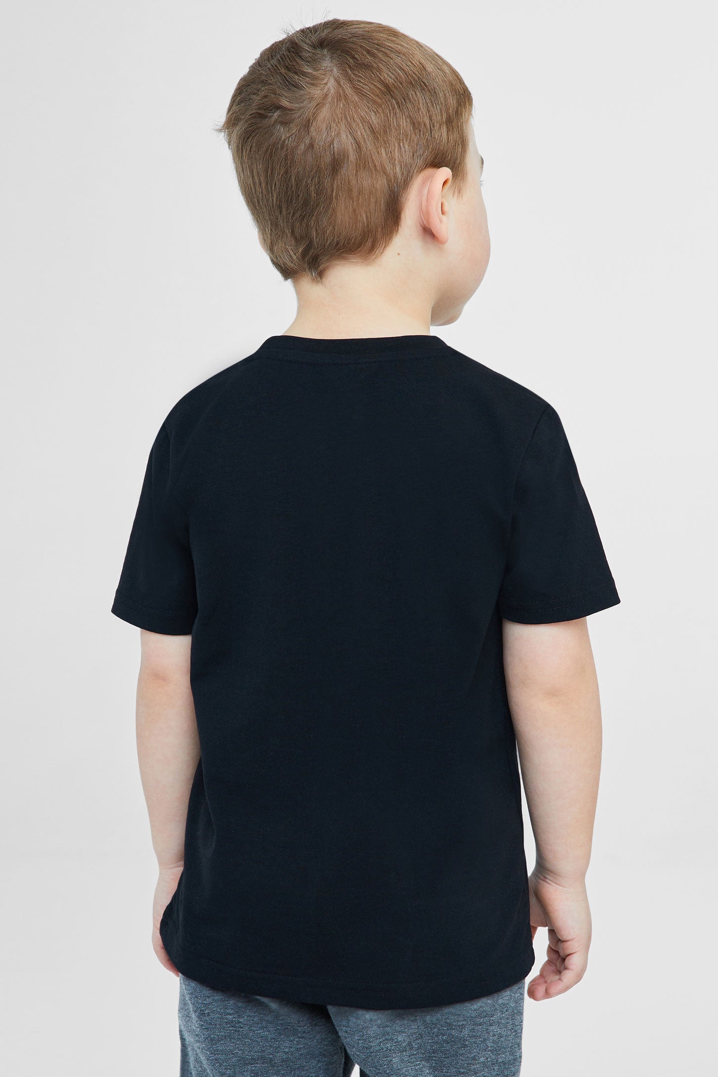 T-shirt essentiel, 2/20$ - Enfant garçon && NOIR
