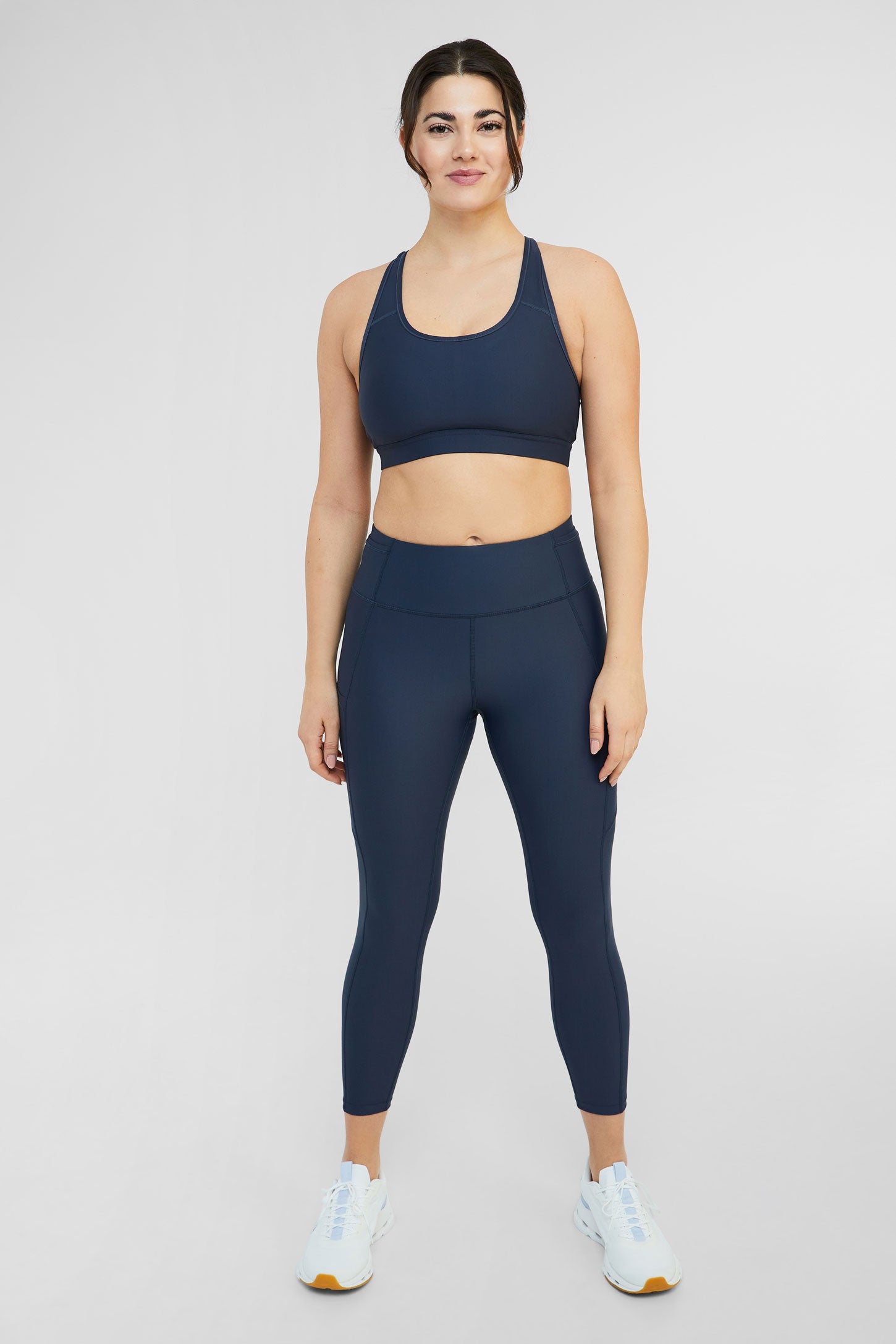 Legging athlétique taille haute 25'', Flex - Femme && MARIN