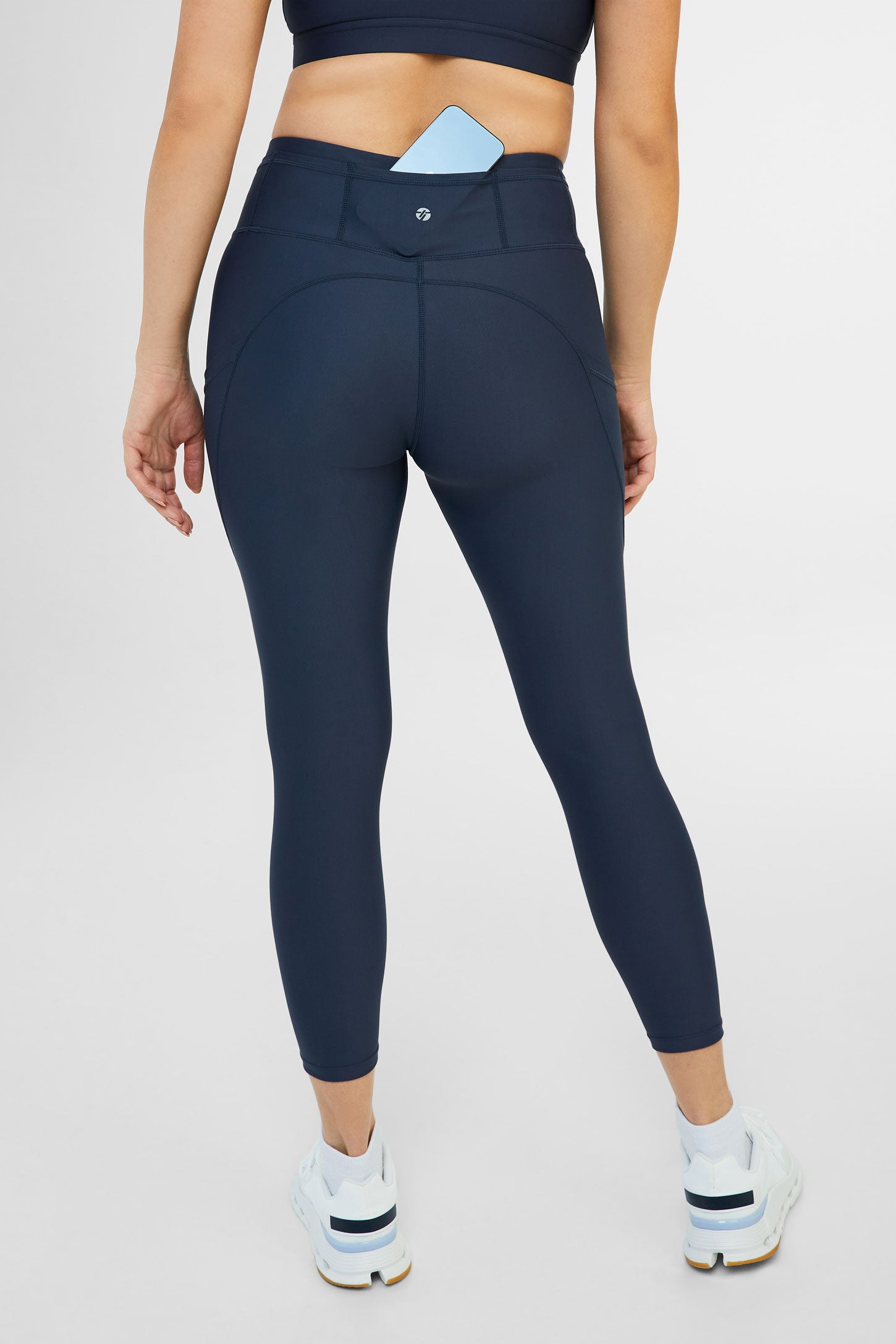 Legging athlétique taille haute 25'', Flex - Femme && MARIN