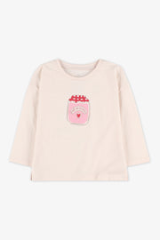 Chandail léger - Bébé fille && ROSE