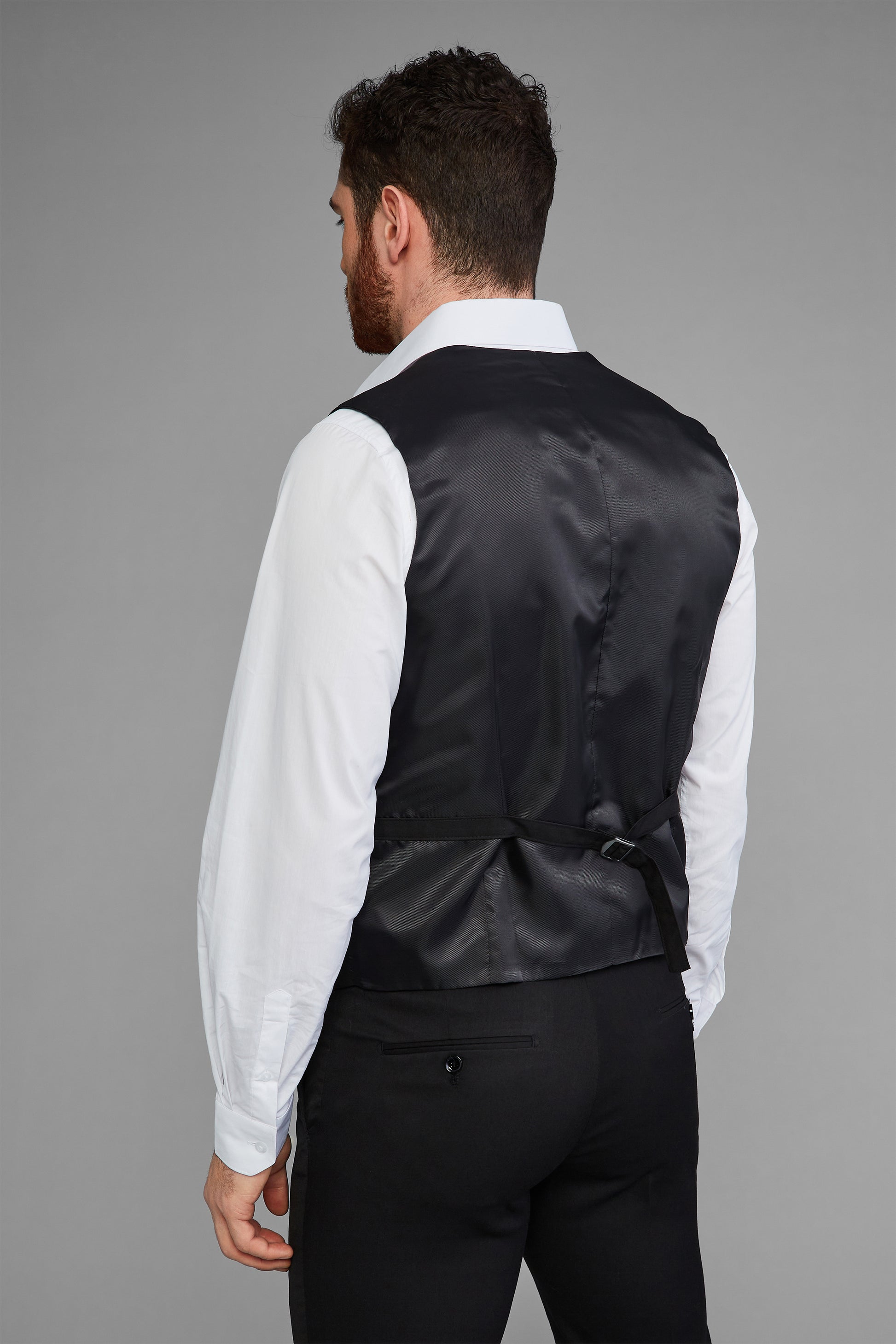 Veste sans manches extensible de base - Homme && NOIR
