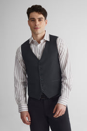 Veste sans manches extensible de base - Homme && GRIS