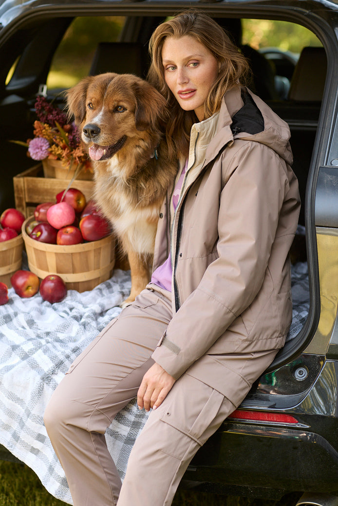 Manteau 3-en-1 - Femme && BRUN