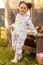Habit de pluie 1-pièce mi-saison - Bébé fille && AQUA/MULTI