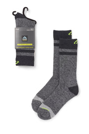 Chaussettes thermiques BM à motifs en mérinos - Femme && COULEUR 1