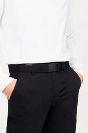 Ceinture en nylon - Homme && NOIR