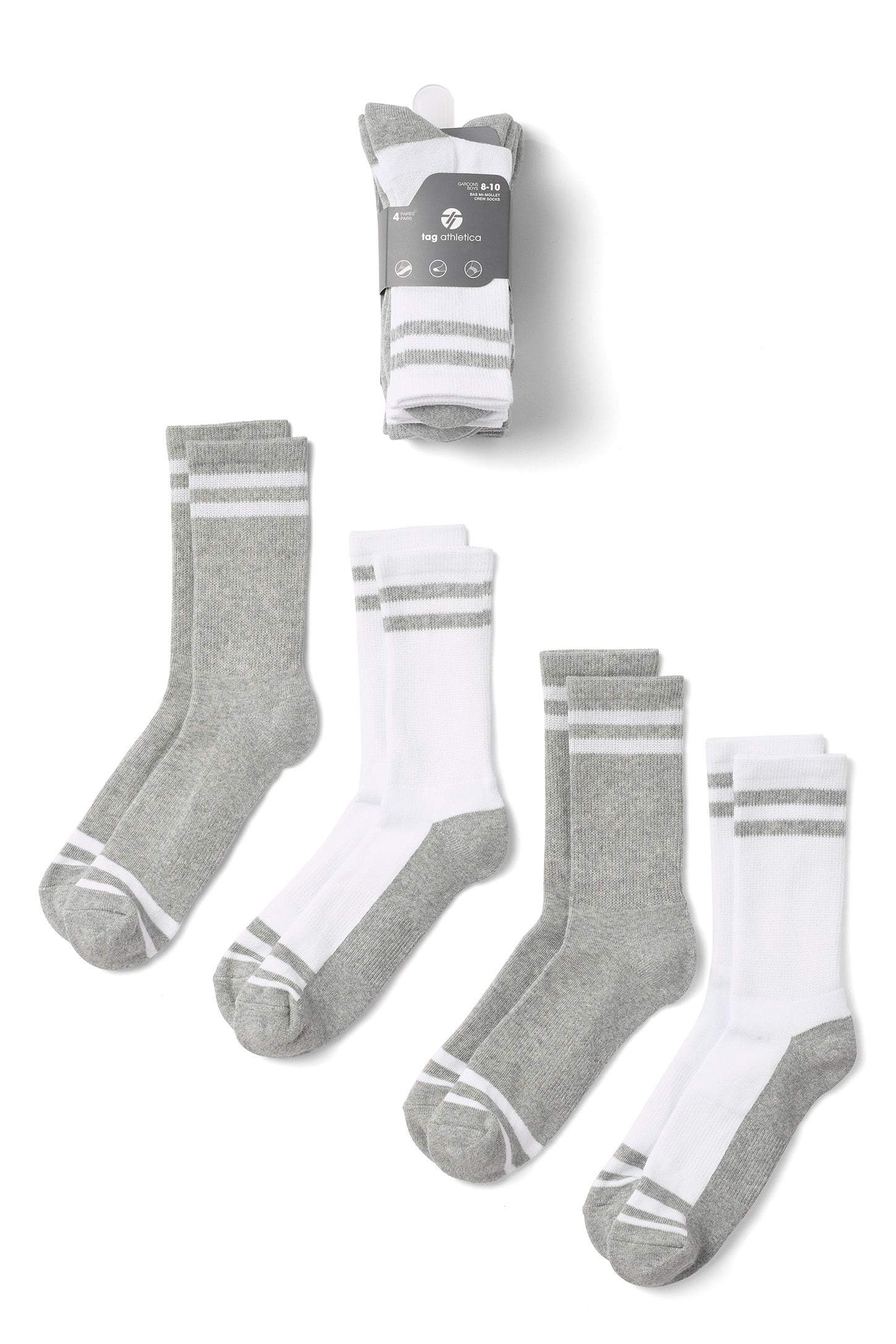 Paquet de 4 paires de chaussettes - Ado garçon && COULEUR 2