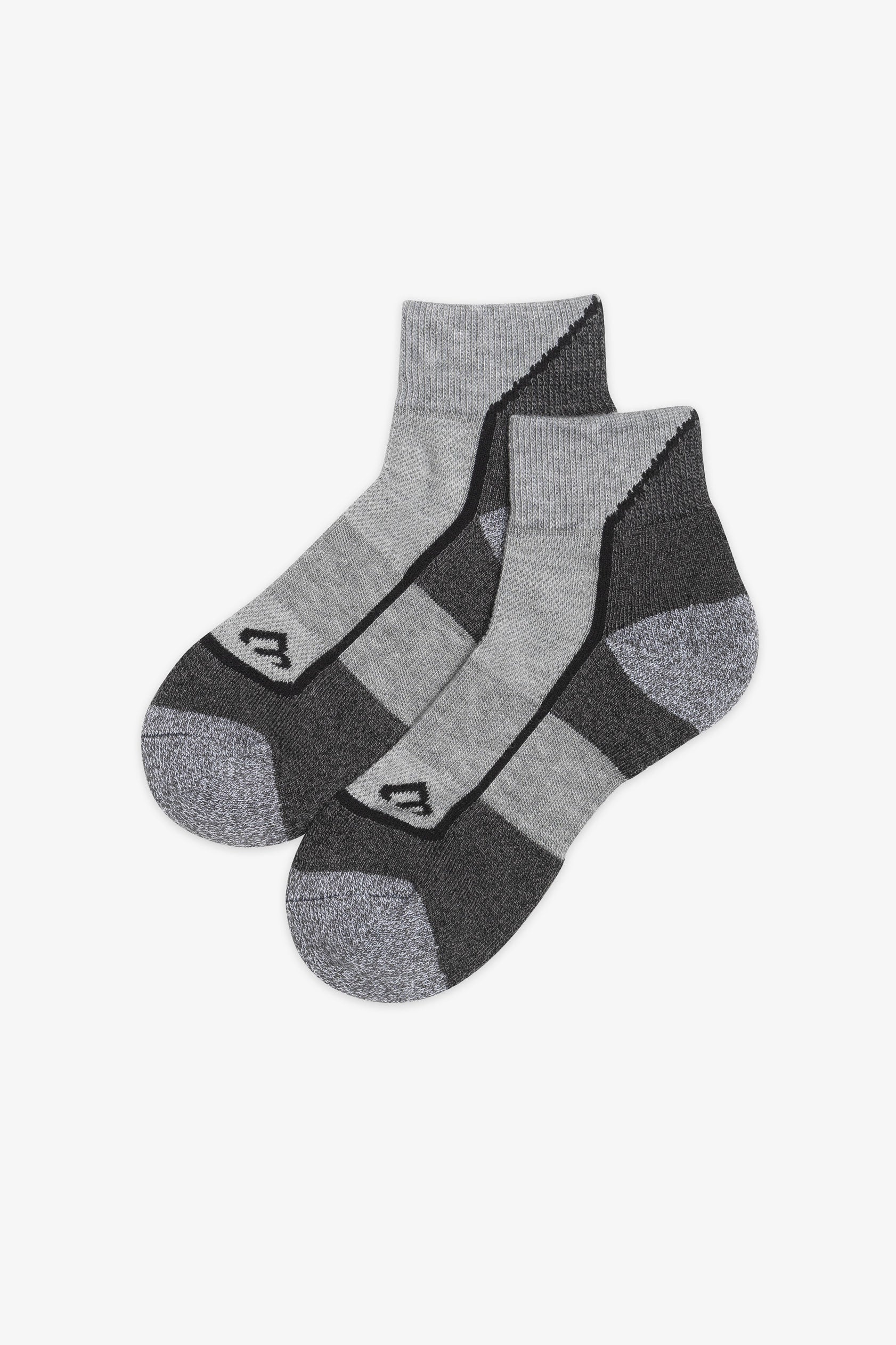 Chaussettes coussinées - Ado garçon && GRIS