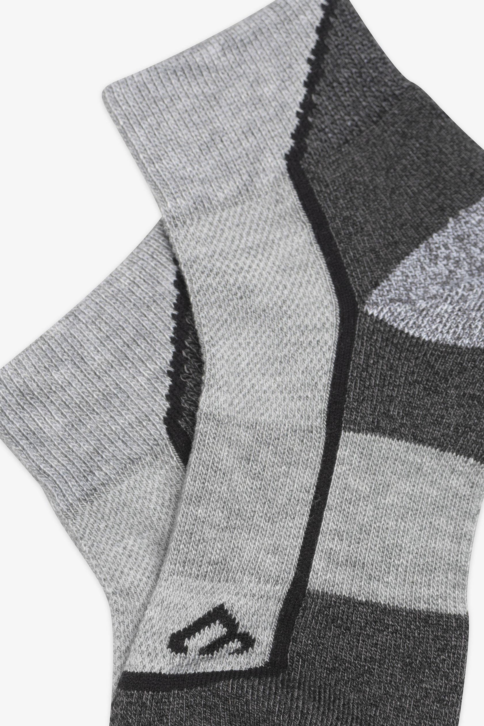 Chaussettes coussinées - Ado garçon && GRIS