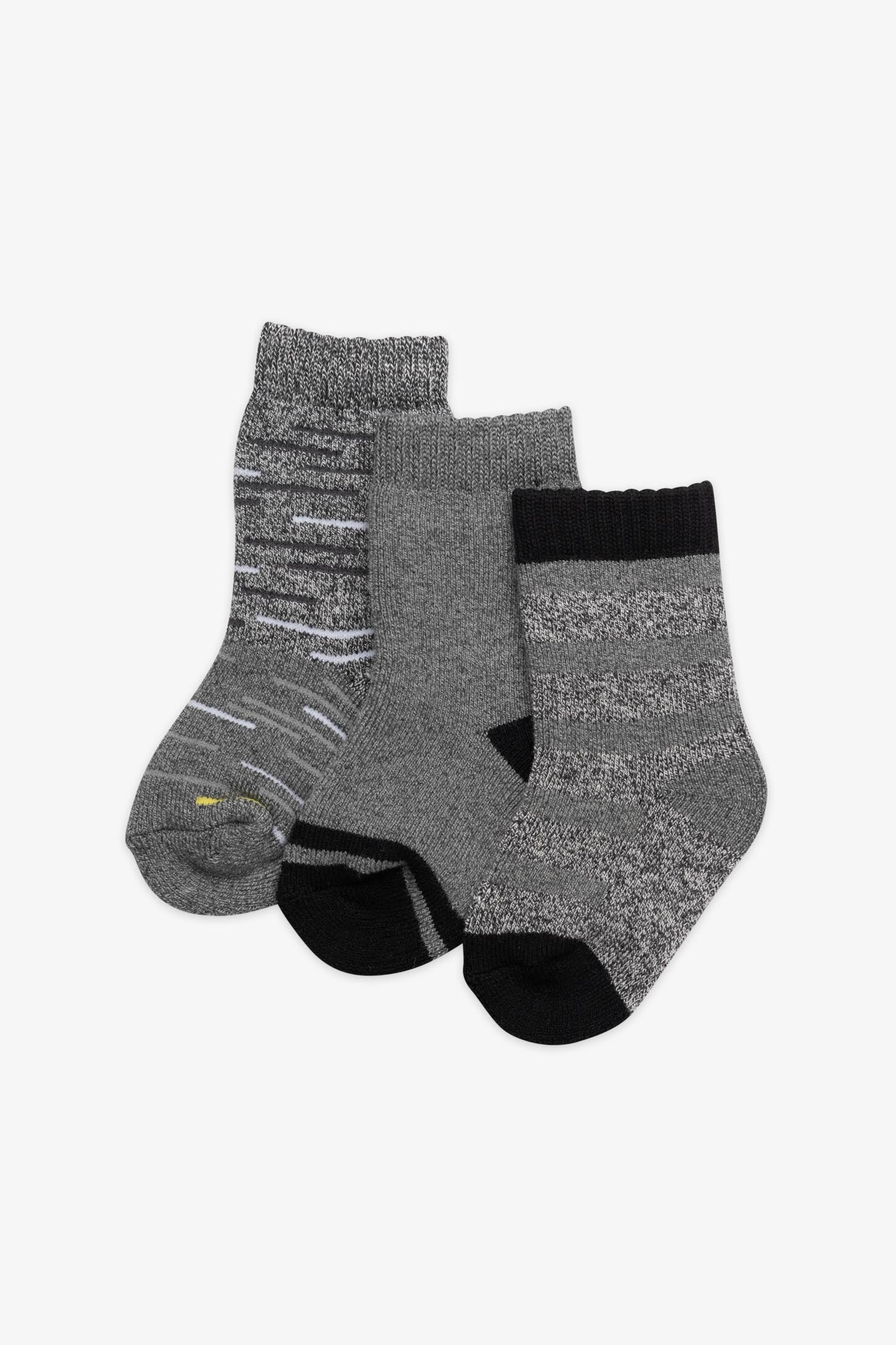 Lot de 3 paires de chaussettes thermales - Bébé garçon && COULEUR 1