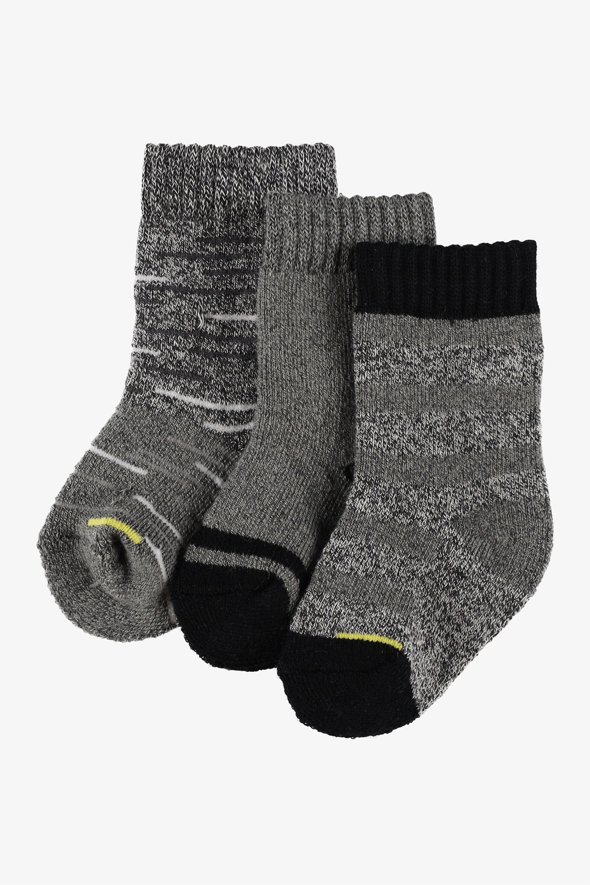 Lot de 3 paires de chaussettes thermales - Bébé garçon && COULEUR 1