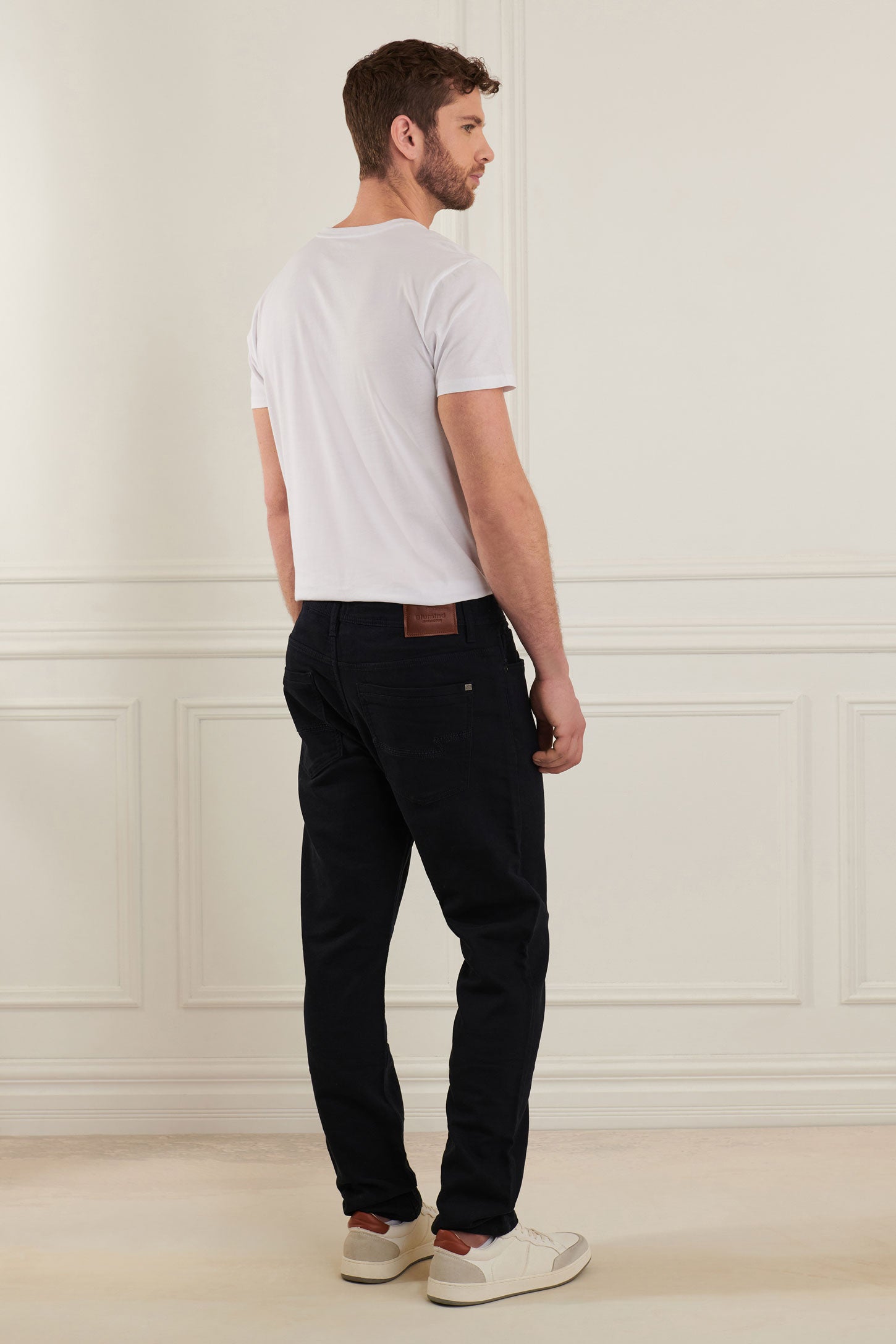 Pantalon en twill - Homme && MARIN