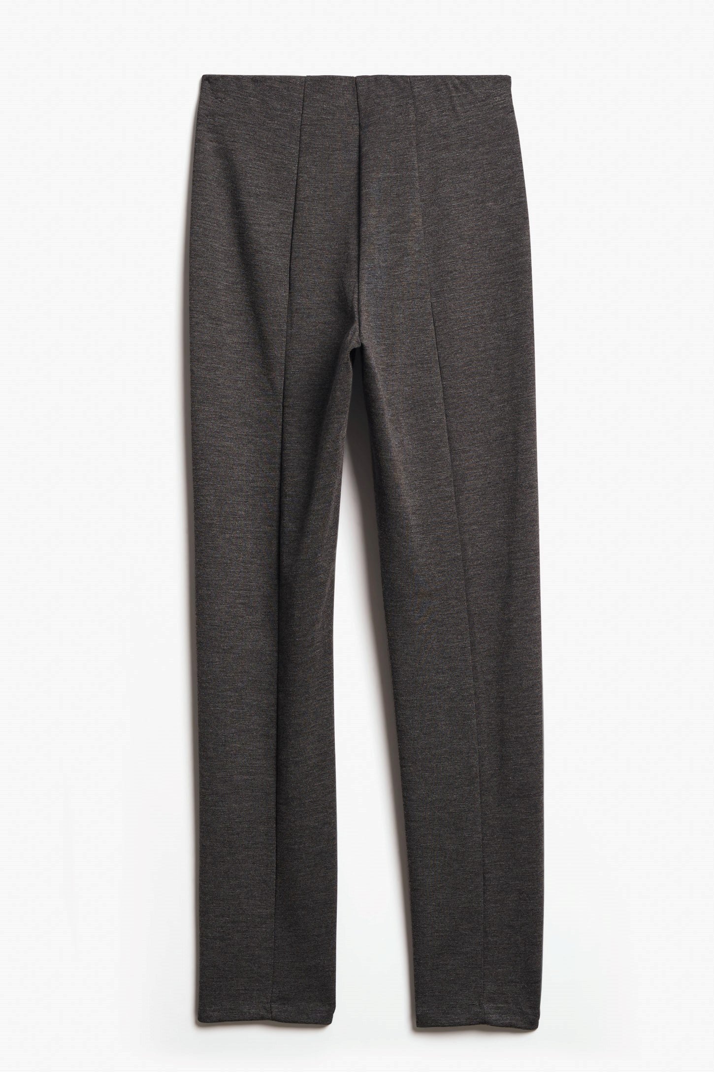 Pantalon ajusté à enfiler - Femme && GRIS FONCE