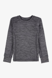 Chandail thermal col mock en microfibre - Bébé garçon && CHARBON MIXTE