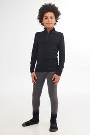 Pantalon thermal BM en microfibre - Ado garçon && CHARBON MIXTE