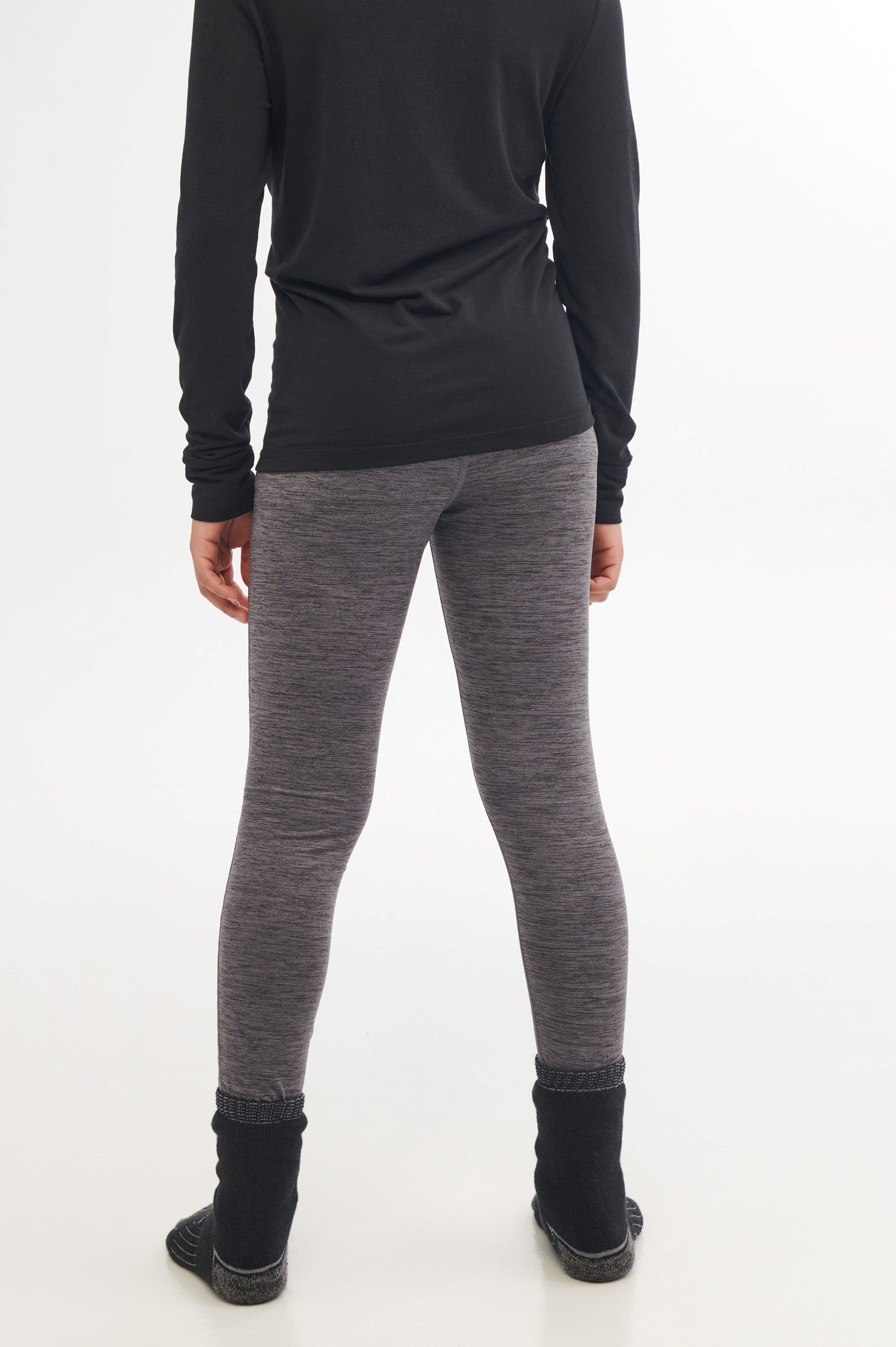 Pantalon thermal BM en microfibre - Ado garçon && CHARBON MIXTE
