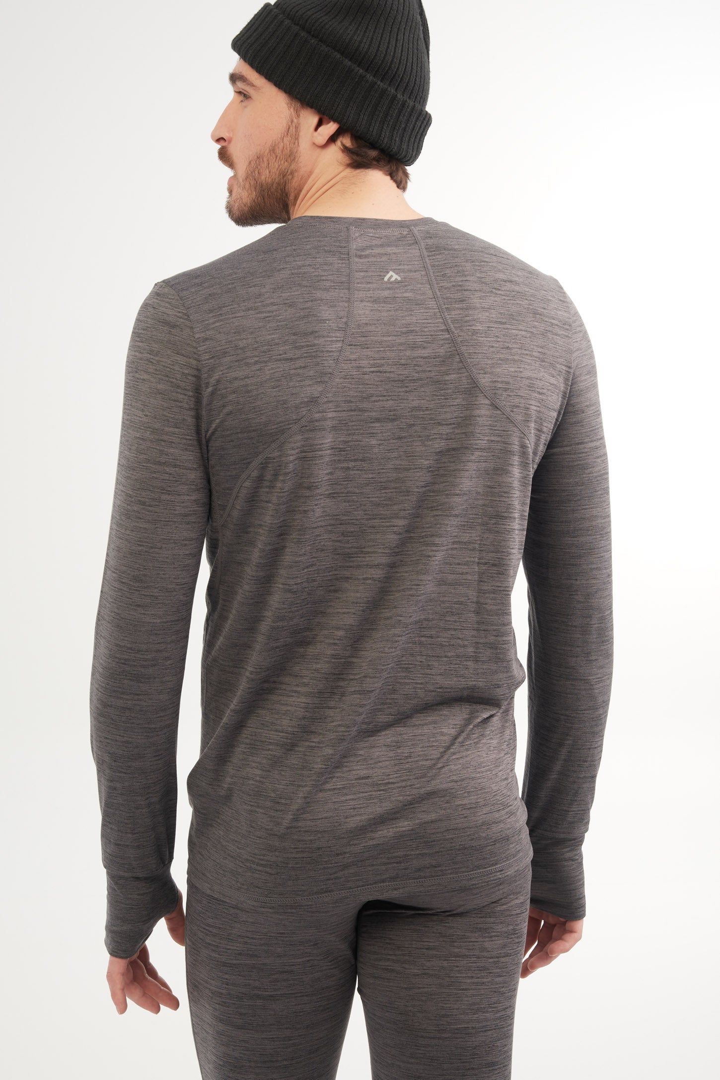 Chandail thermique BM en microfibre – Homme && CHARBON MIXTE