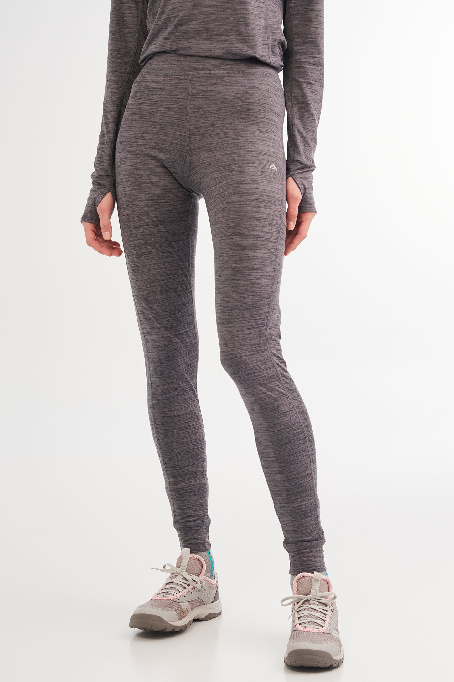 Pantalon thermal BM en microfibre - Femme && CHARBON MIXTE