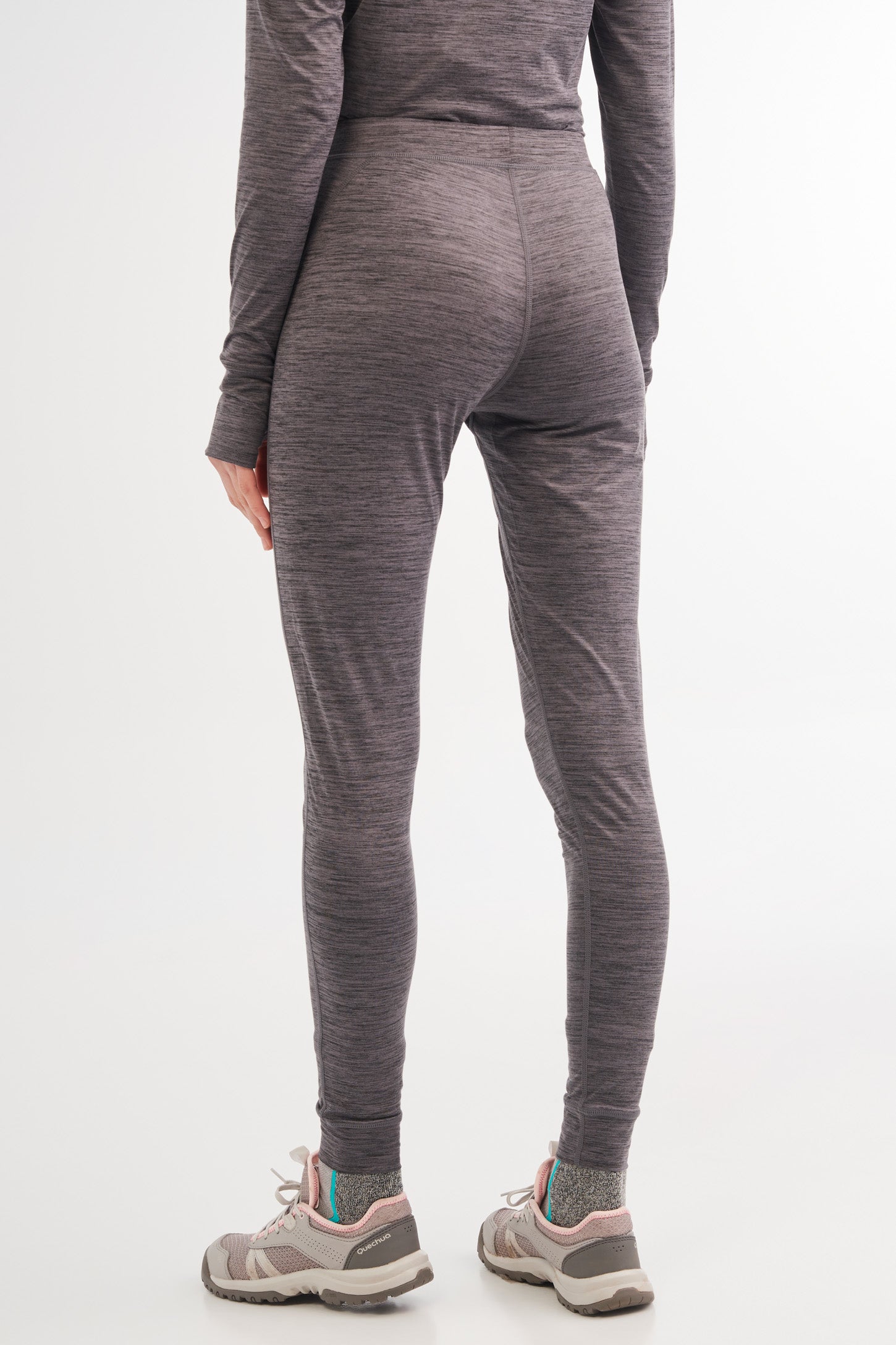 Pantalon thermal BM en microfibre - Femme && CHARBON MIXTE