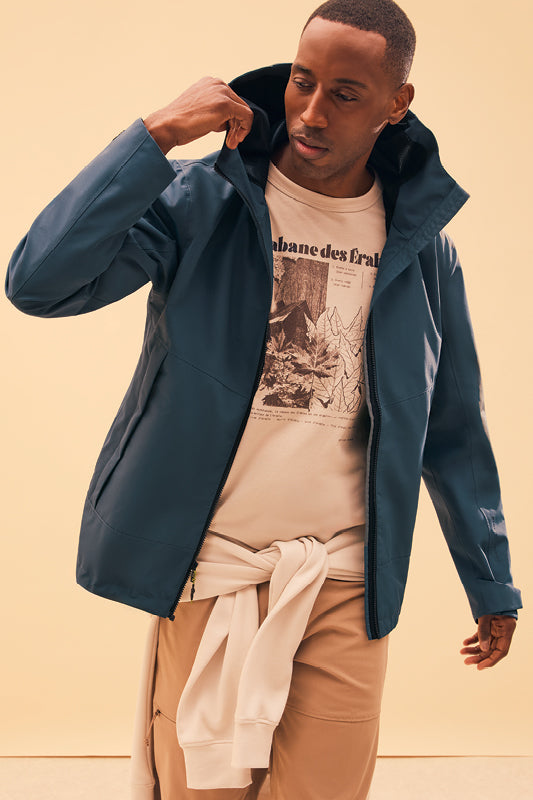 Manteau Hardshell pour - Homme && MARIN