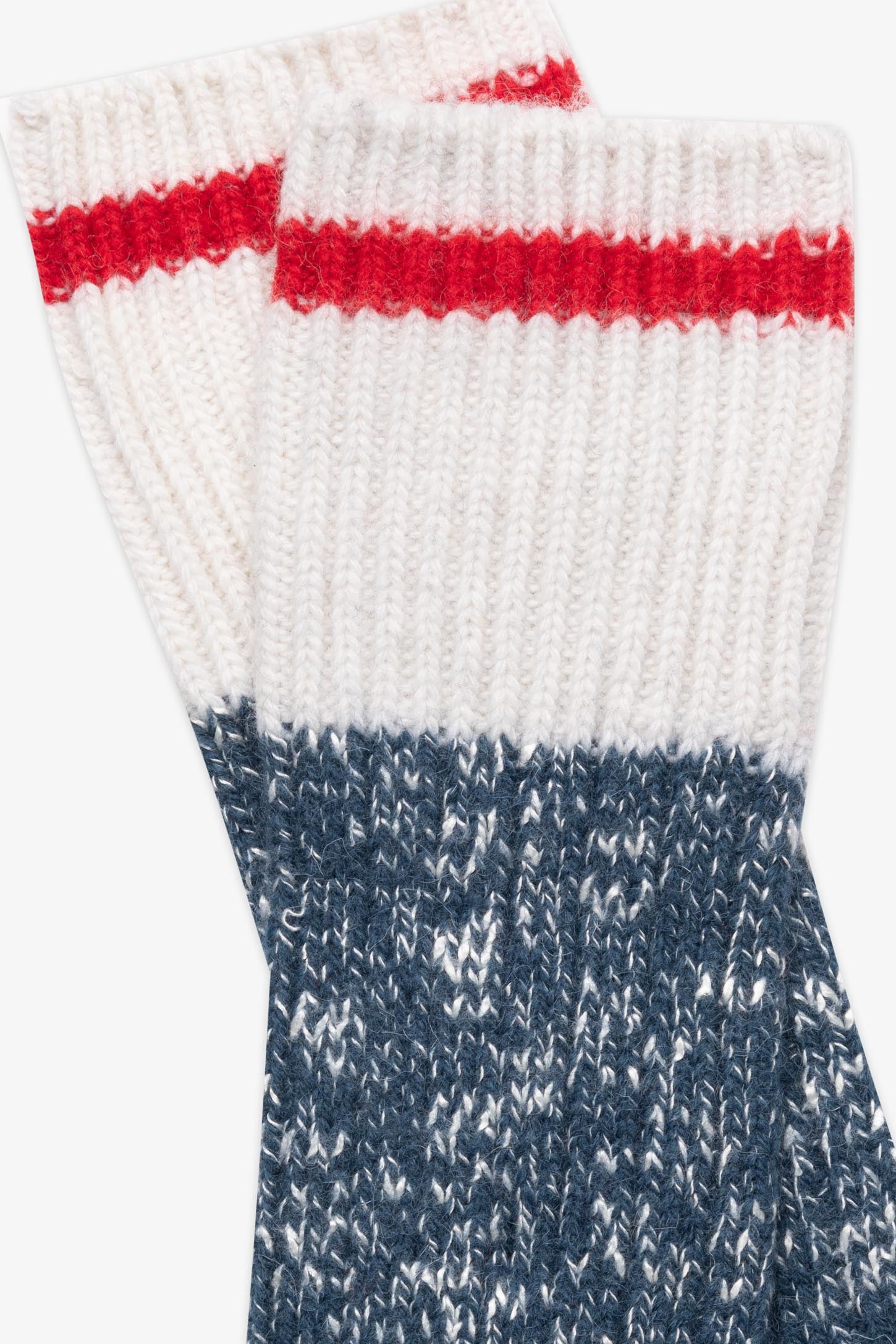Chaussettes en laine - Homme && MARIN MIXTE