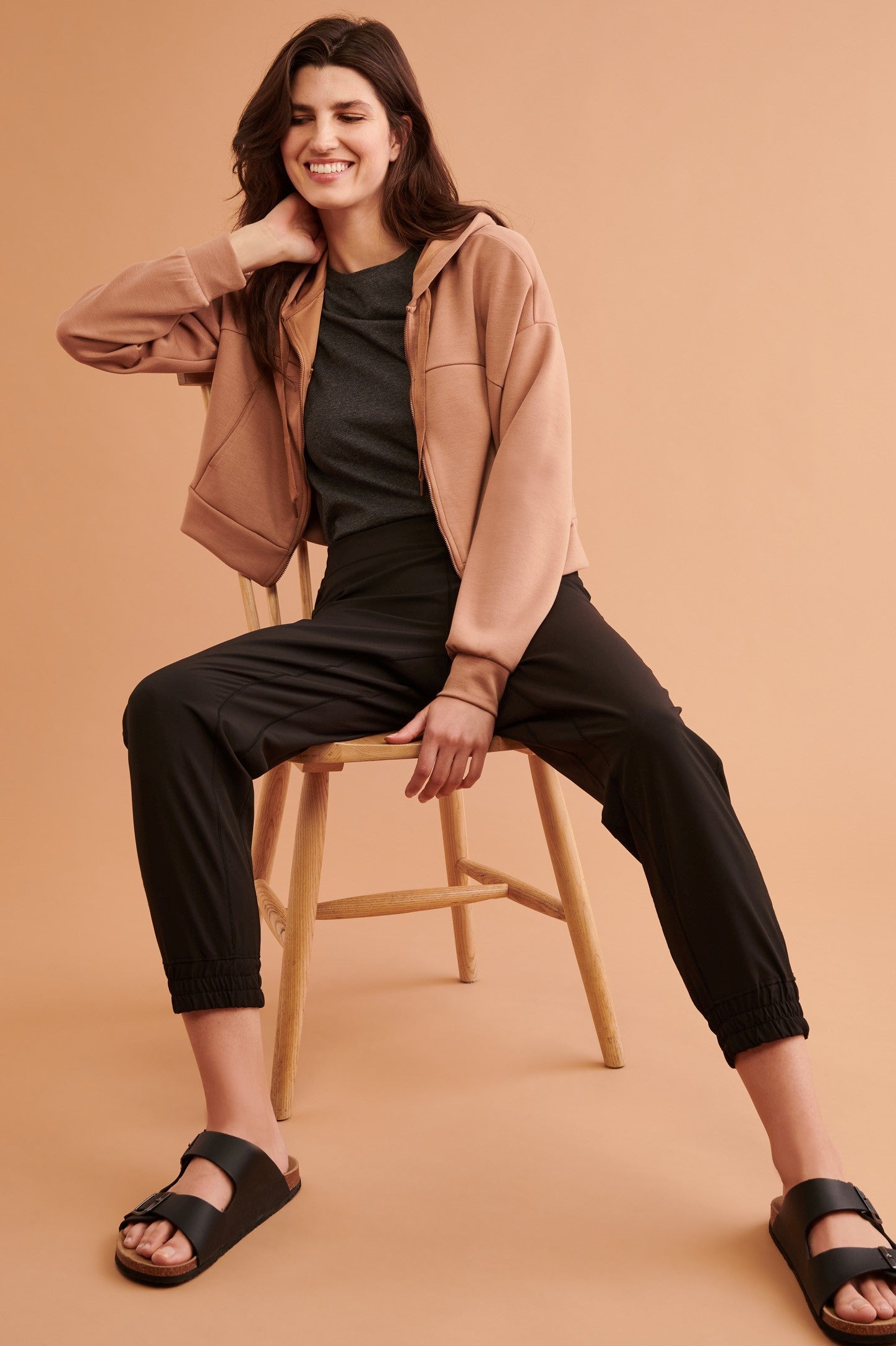 Pantalon de yoga - Femme && NOIR