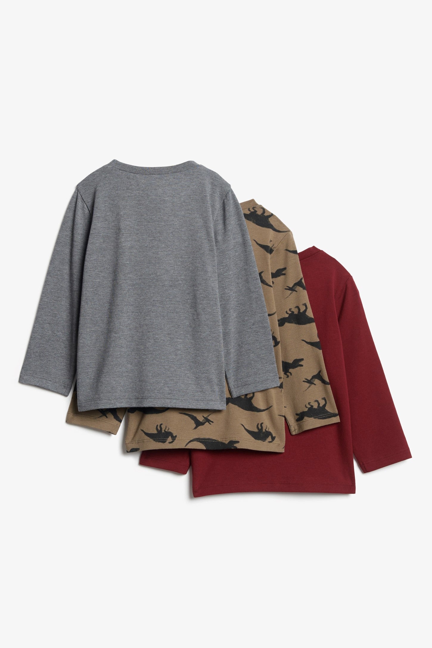 Lot de trois chandails en coton - Bébé garçon && ROUGE