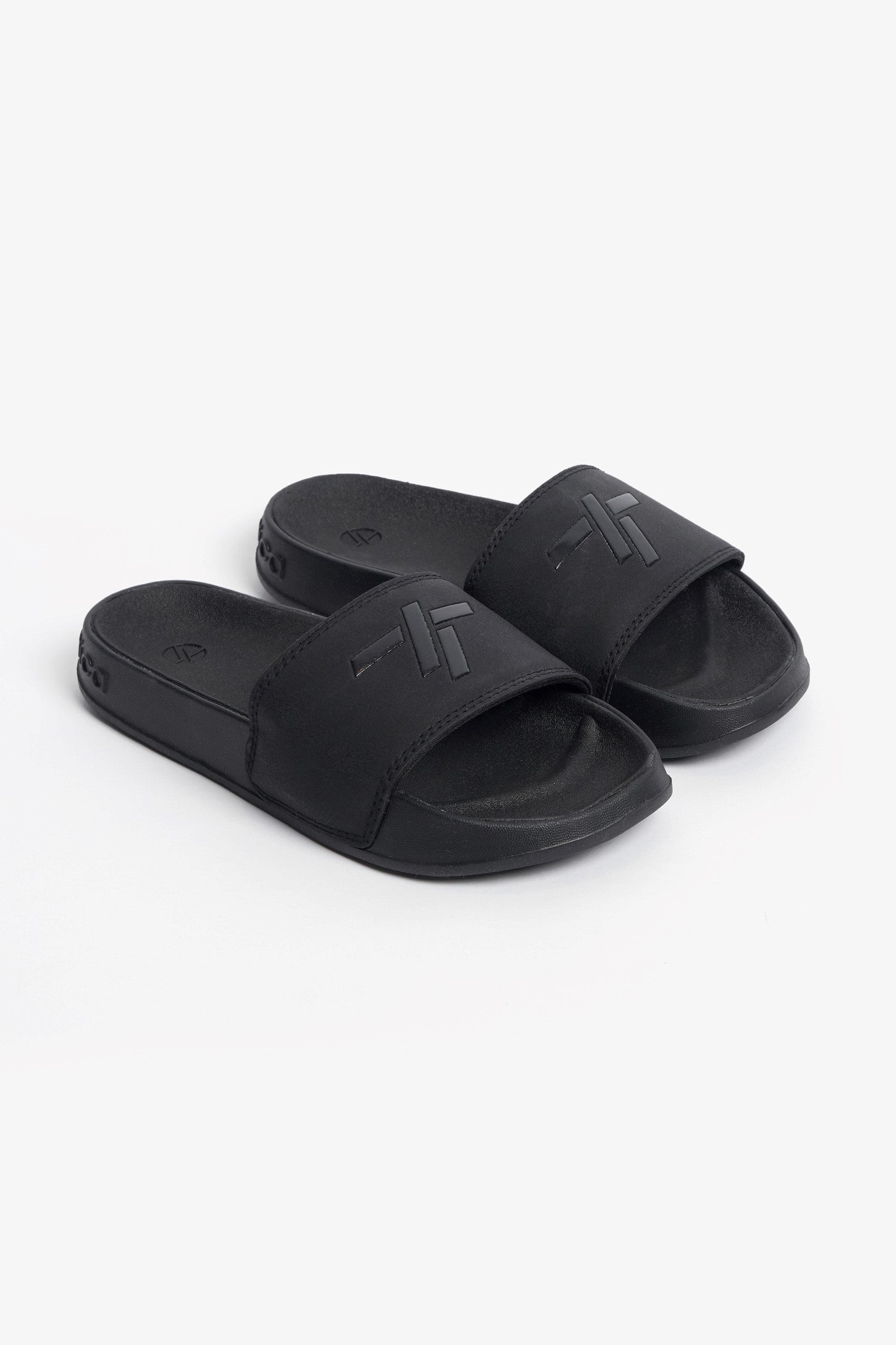 Sandale slide - Ado fille && NOIR