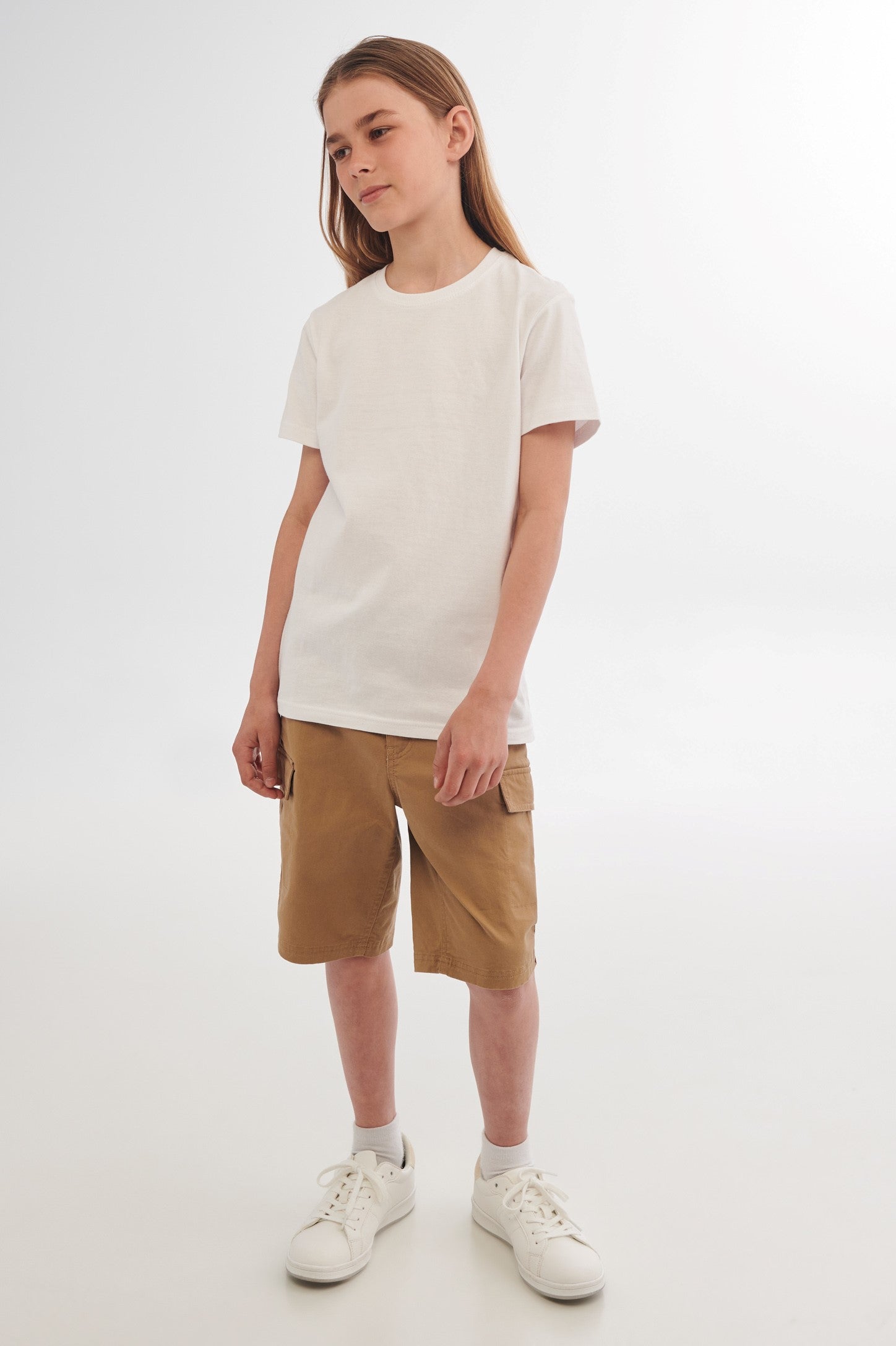T-shirt en coton, 3/20$ - Ado garçon && BLANC