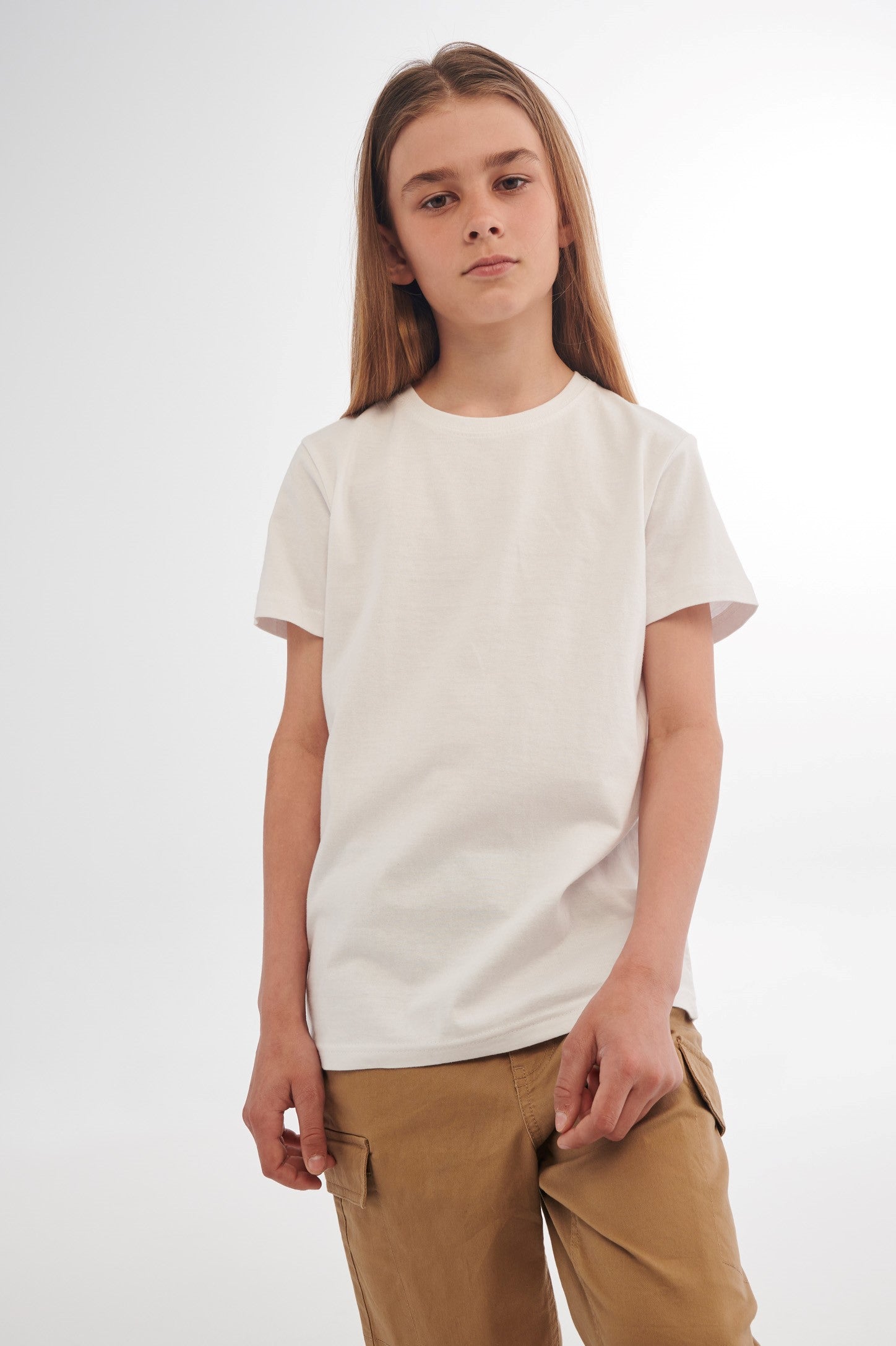 T-shirt en coton, 3/20$ - Ado garçon && BLANC