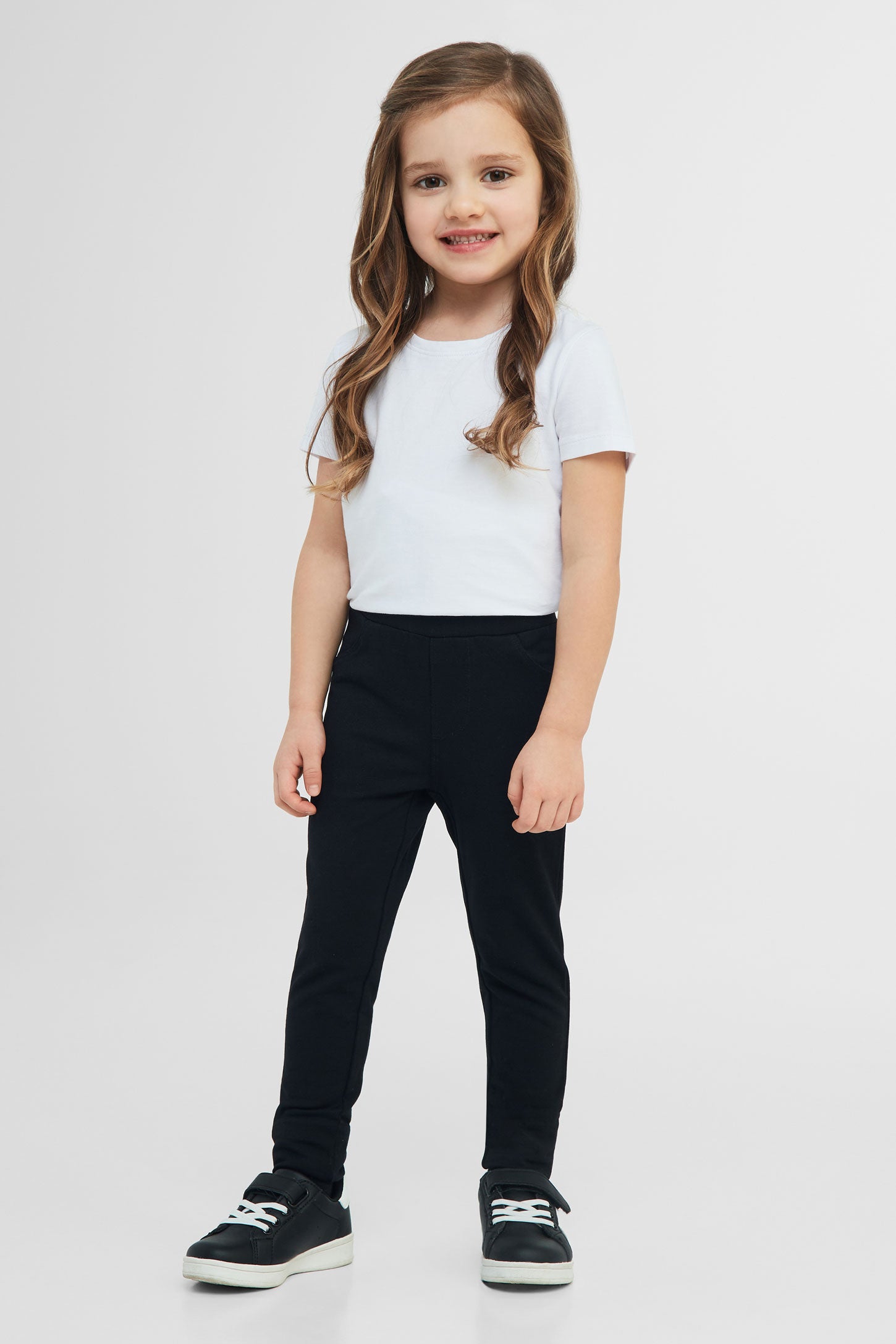 Duos futés, Jegging, 2/35$ - Enfant fille && NOIR