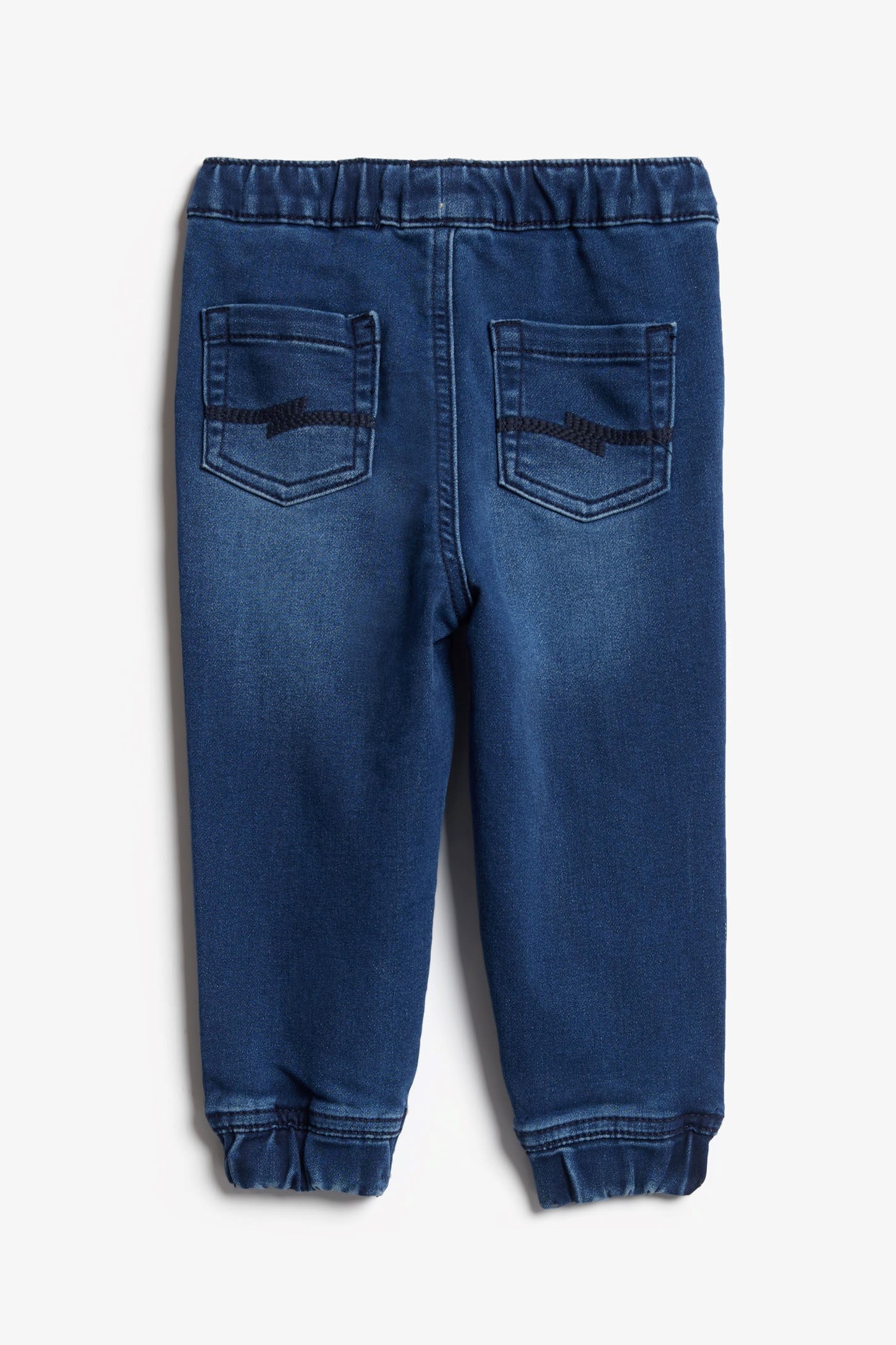 Pantalon jogger jeans, 2T-3T - Bébé garçon && BLEU FONCÉ