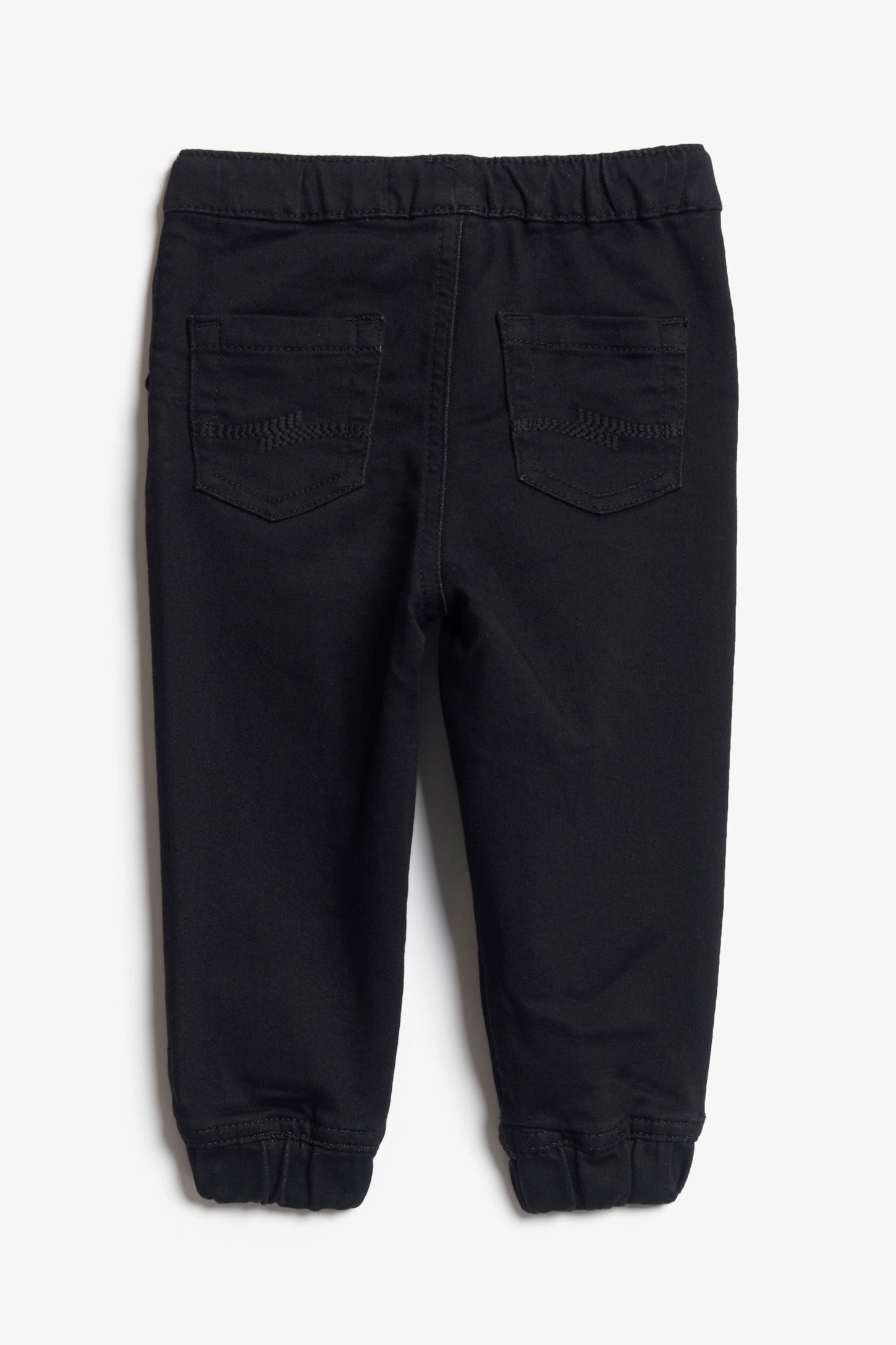 Pantalon jogger jeans, 2T-3T - Bébé garçon && NOIR