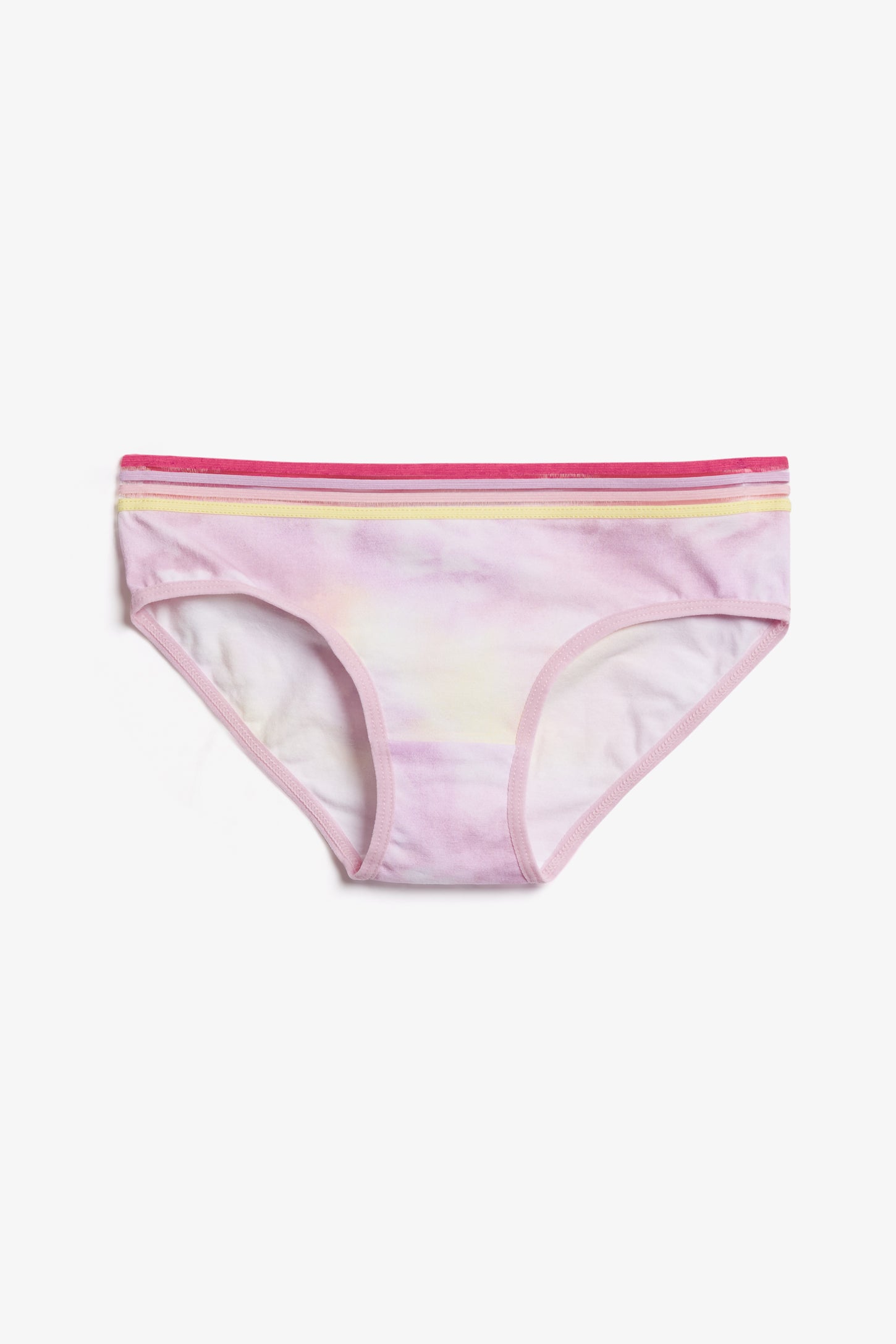 Culotte bikini arc-en-ciel, 3/15$ - Ado fille && BLANC/ROSE